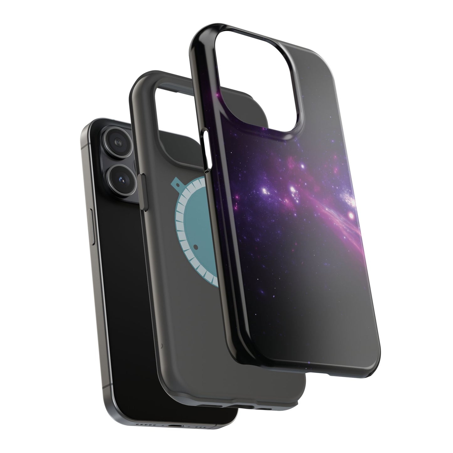 Purple Galaxy Phone Case - Aesthetic iPhone Case | Space Art Design | Gifts for Her | Unique Phone Accessories