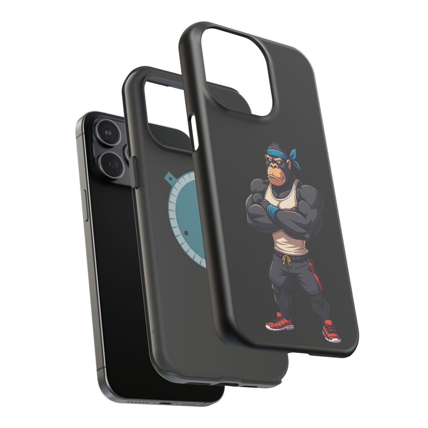 Gym Beast Gorilla Phone Case β Built to Flex, Designed to Protect