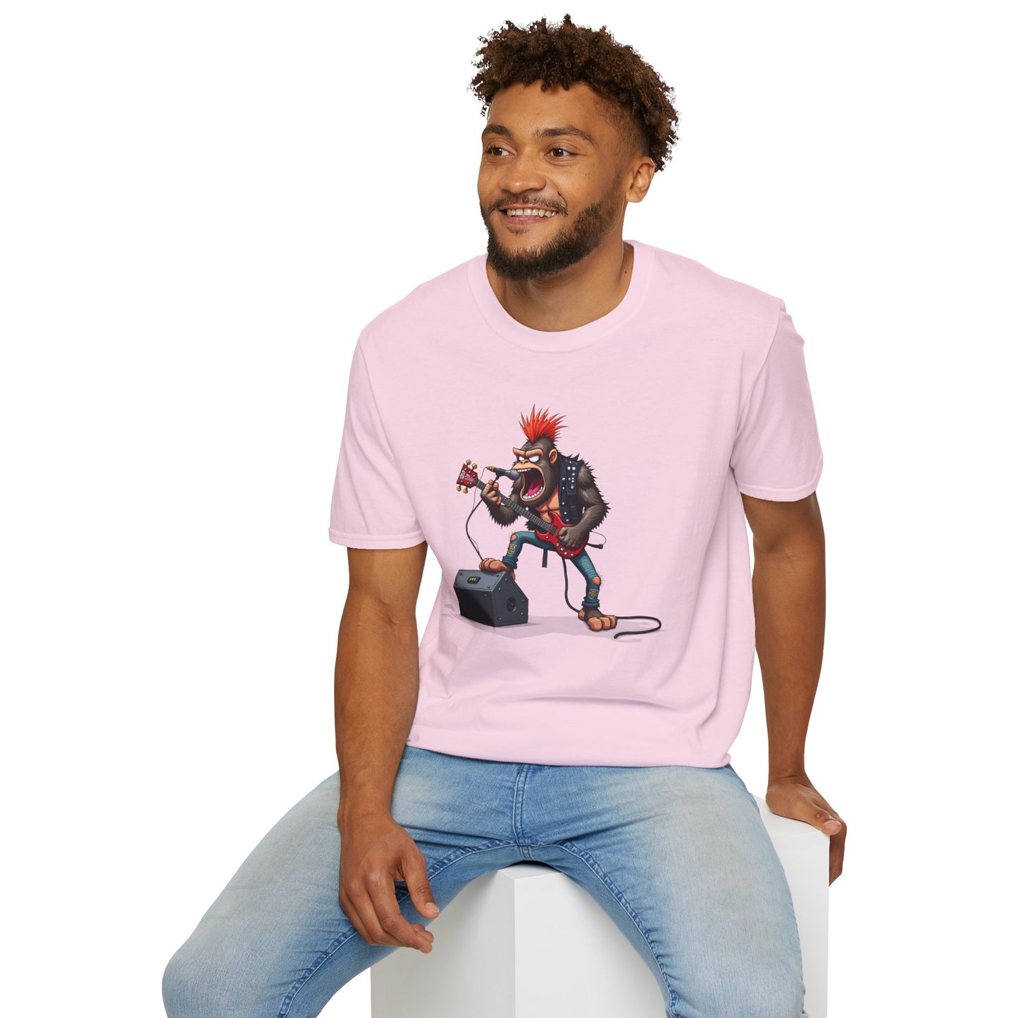 Punk Rock Gorilla T-Shirt – Loud Looks for Rebel Souls