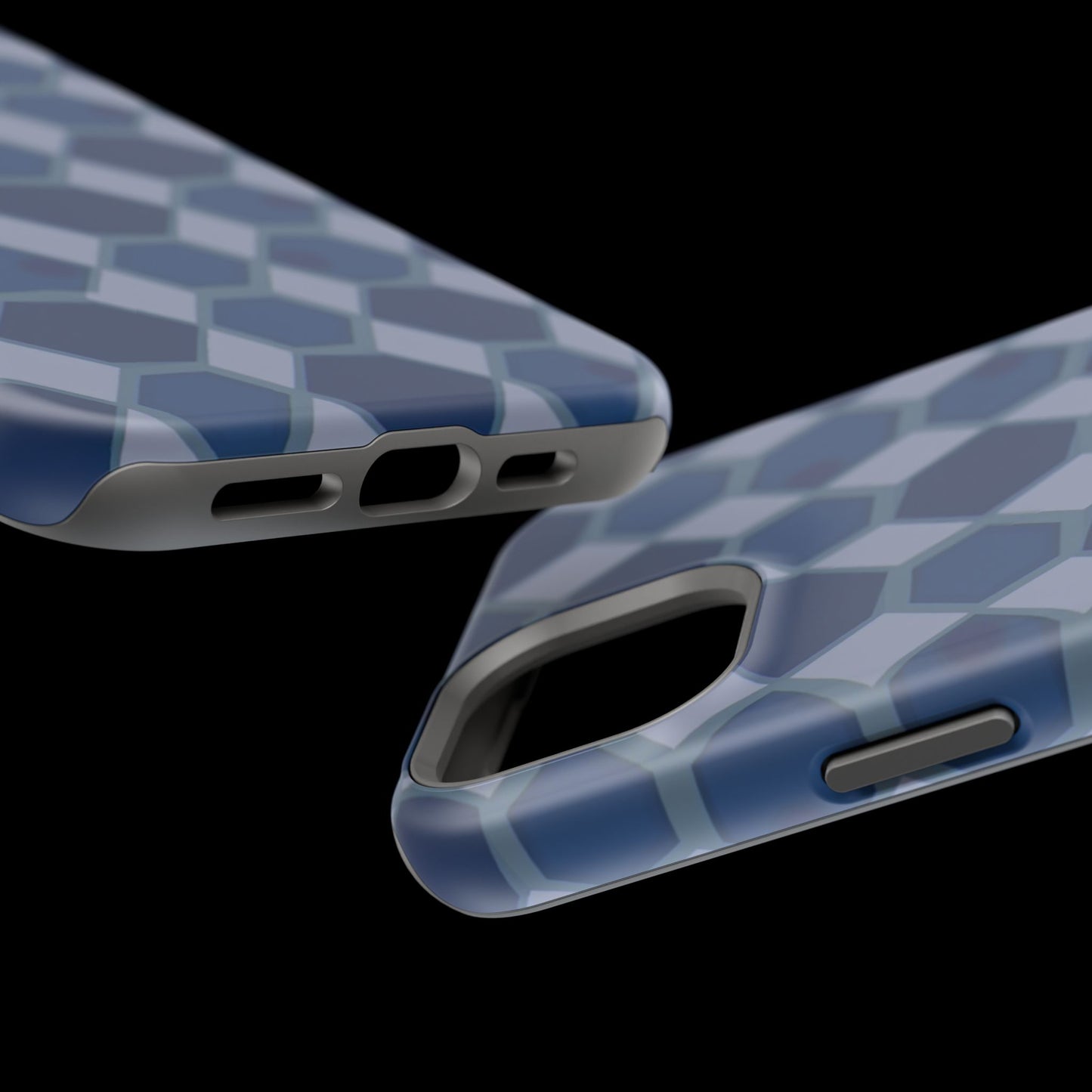 Hexagonal Elegance Phone Case β Stylish Geometric Phone Cover for iPhone & Samsung | Premium Polycarbonate Design with Sleek Minimalist Look | Anti-Slip & Shockproof Protection