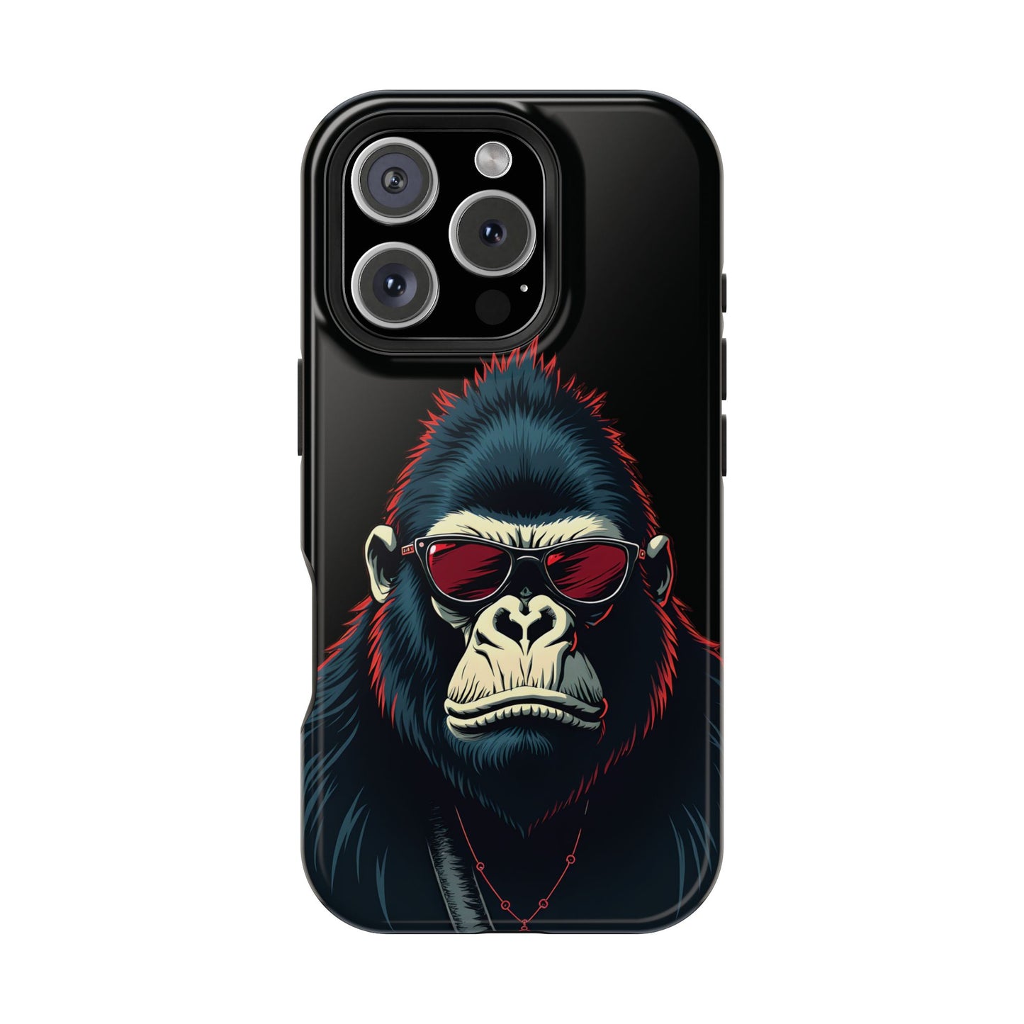 Gorilla Phone Case - Funny Animal iPhone Case, Gift for Him, Trendy Aesthetic