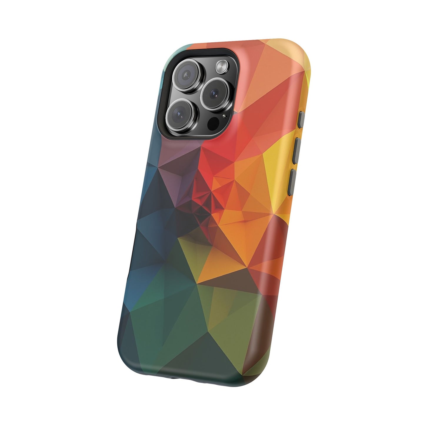 Solar Flare Phone Case for iPhone | Abstract Geometric Slim Protective Cover