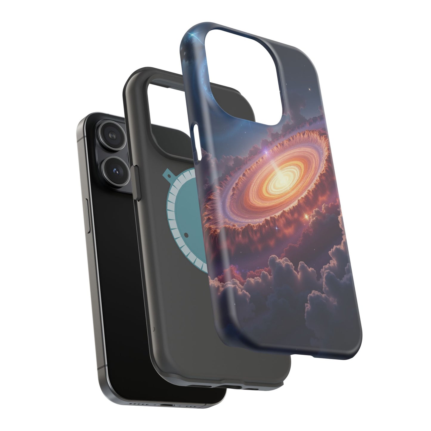 Galaxy Phone Case - Celestial Space iPhone Case, Cosmic Gift Idea, Aesthetic Spiral Design