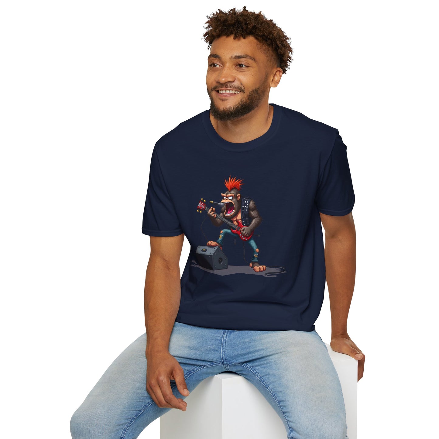 Punk Rock Gorilla T-Shirt – Loud Looks for Rebel Souls