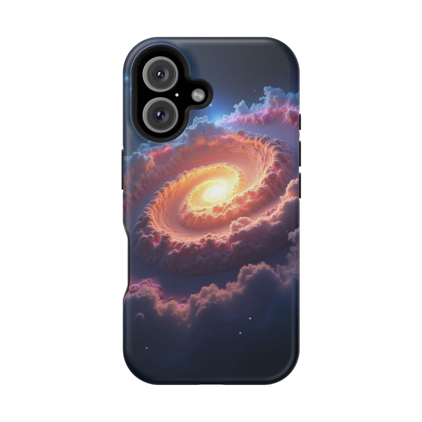 Ethereal Spiral Galaxy Phone Case for iPhone | Dreamy Aesthetic Slim Protective Cover