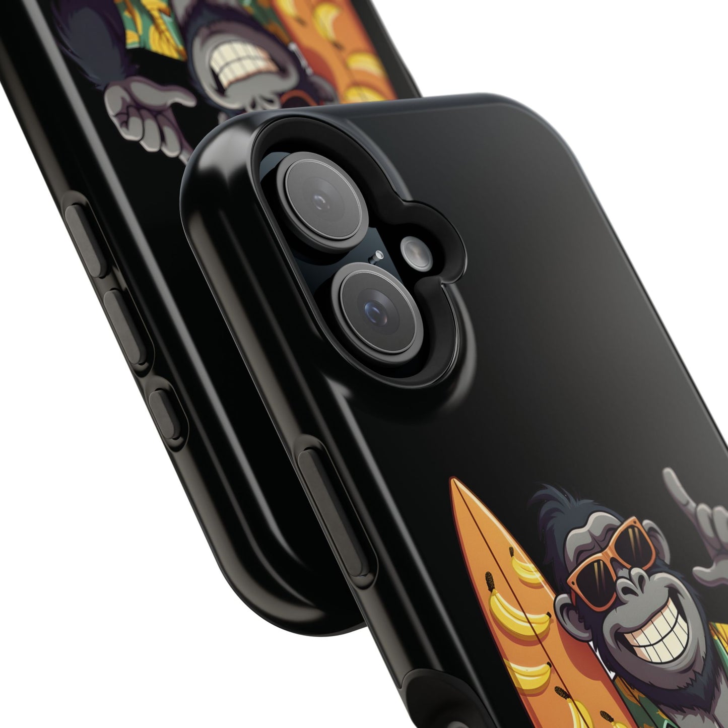 Banana Vibes Surf Gorilla Phone Case β Tropical Chill Meets Jungle Fun