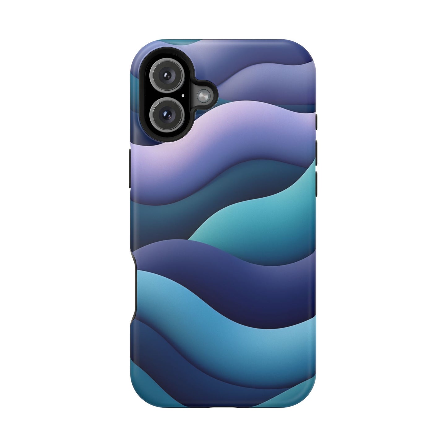 Blue Wave Phone Case - Aesthetic iPhone Case, Calming Gift Idea, Minimalist Summer Accessory