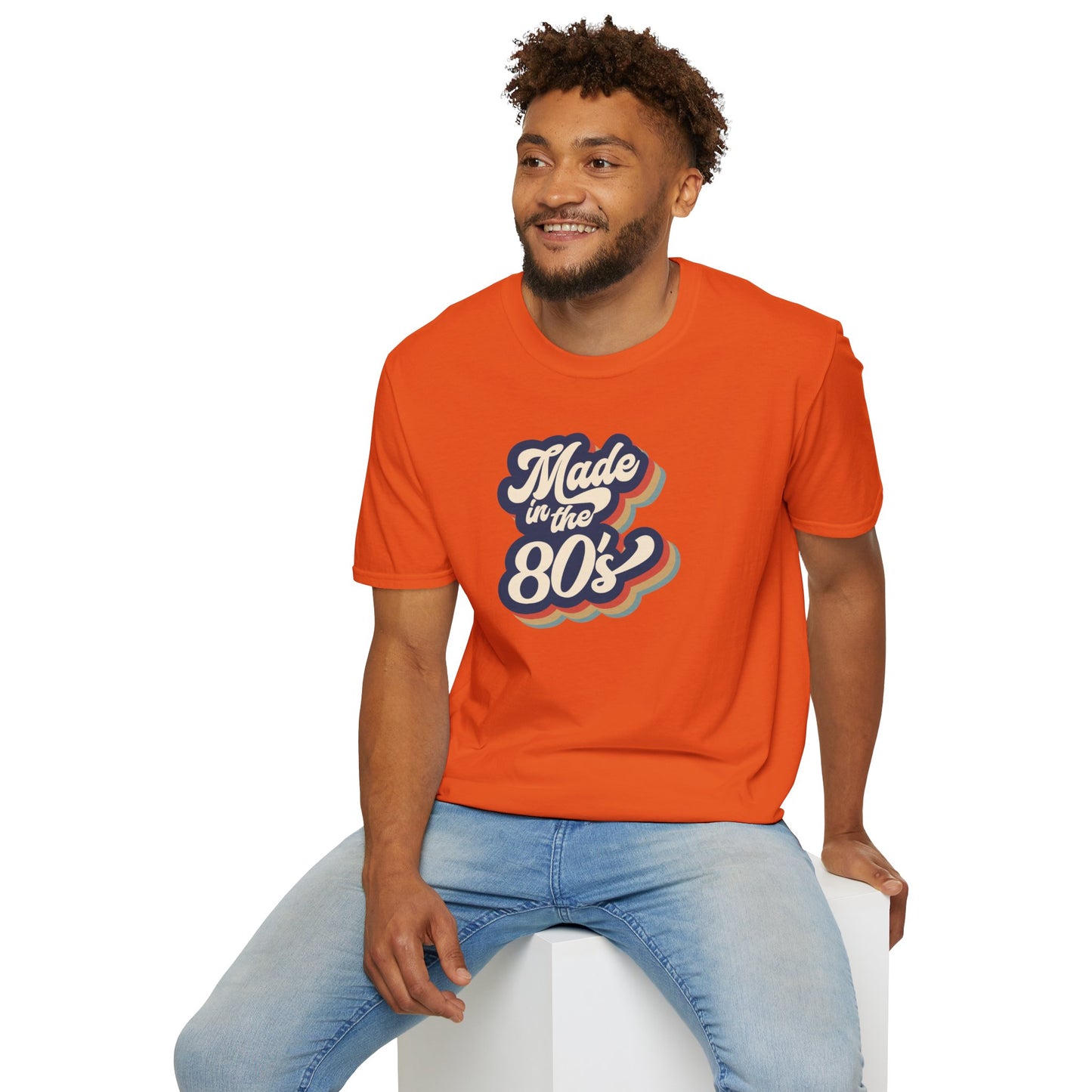"Made in the 80s" T-Shirt β Retro Throwback Tee | Nostalgic 80s Fashion Graphic Shirt for Men & Women | Vintage Pop Culture Style
