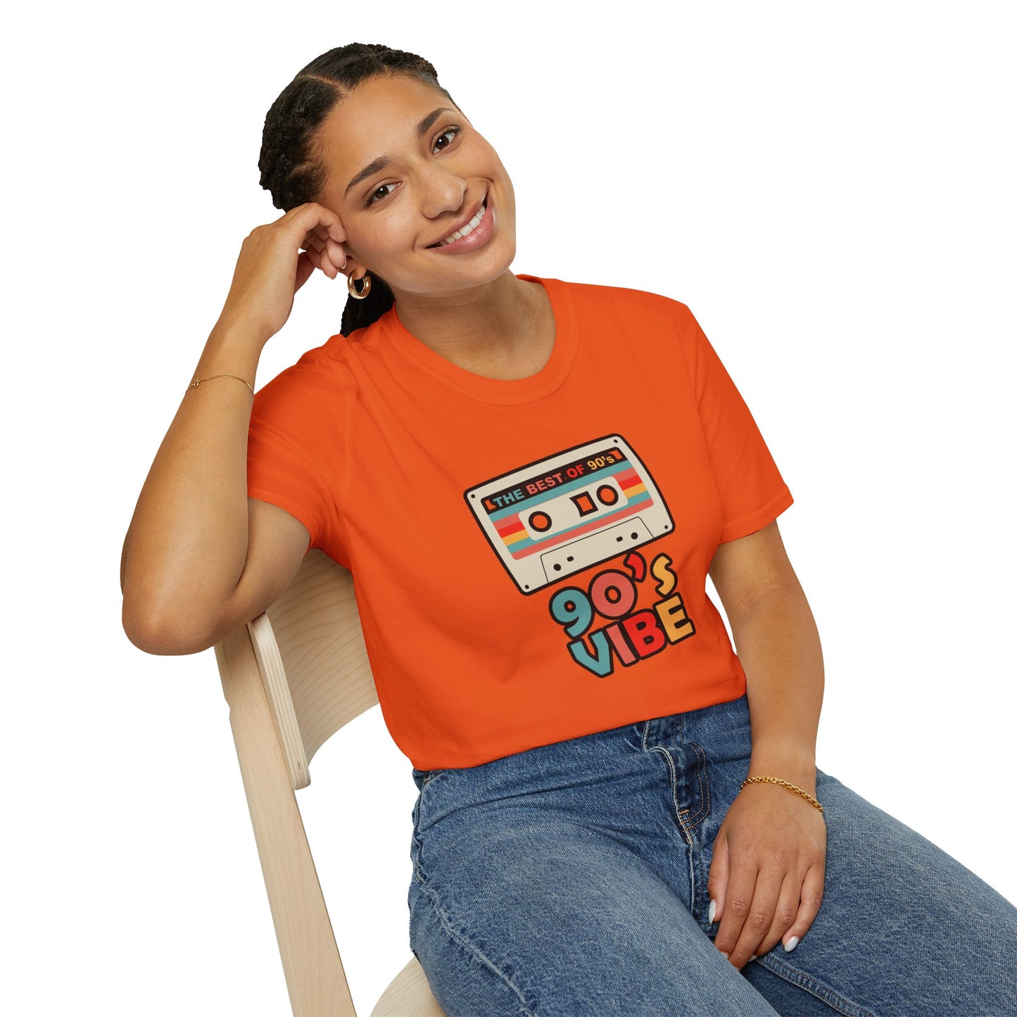 90’s Vibe T-Shirt – Cool Retro Cassette Design for 90s Fans