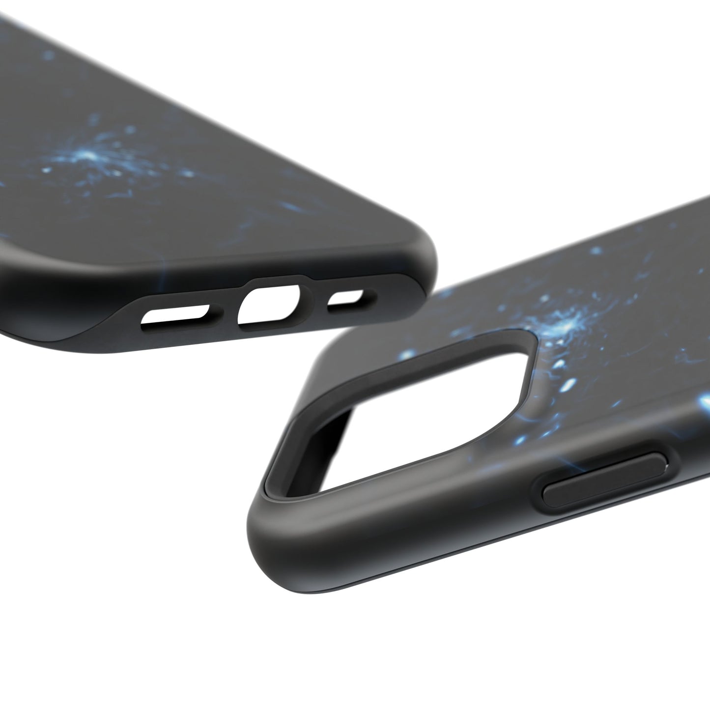 Galaxy Phone Case - Aesthetic iPhone Case | Blue Abstract Energy Design | Gifts for Him/Her | Sci-Fi Tech Vibes
