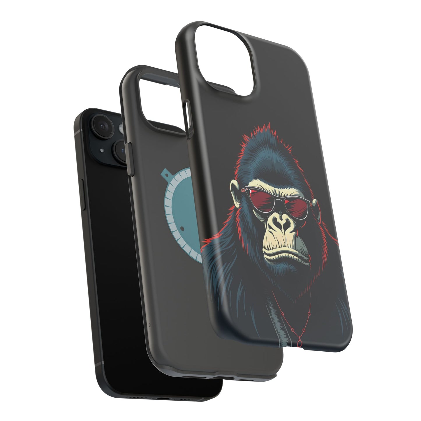 Gorilla Phone Case - Funny Animal iPhone Case, Gift for Him, Trendy Aesthetic