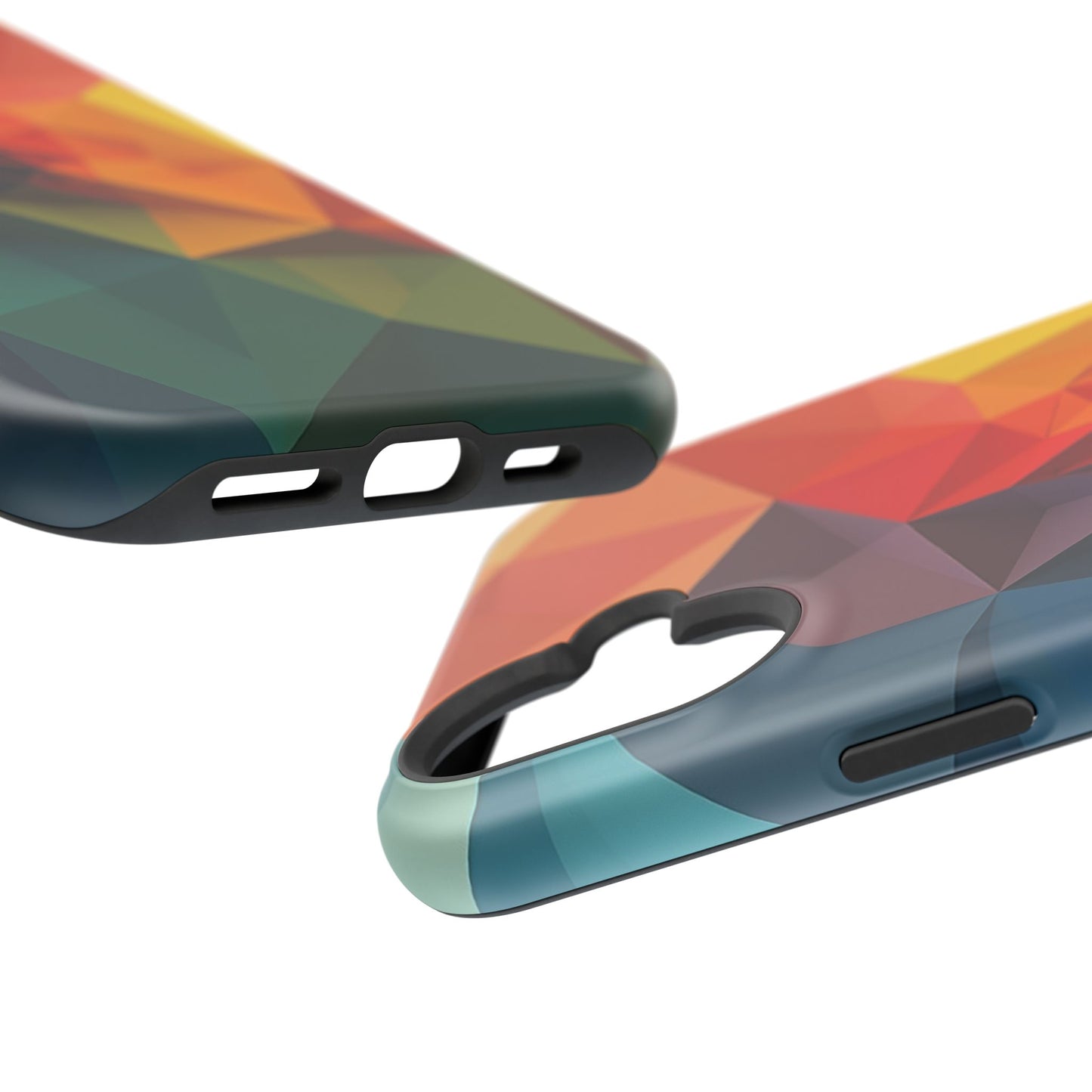 Solar Flare Phone Case for iPhone | Abstract Geometric Slim Protective Cover