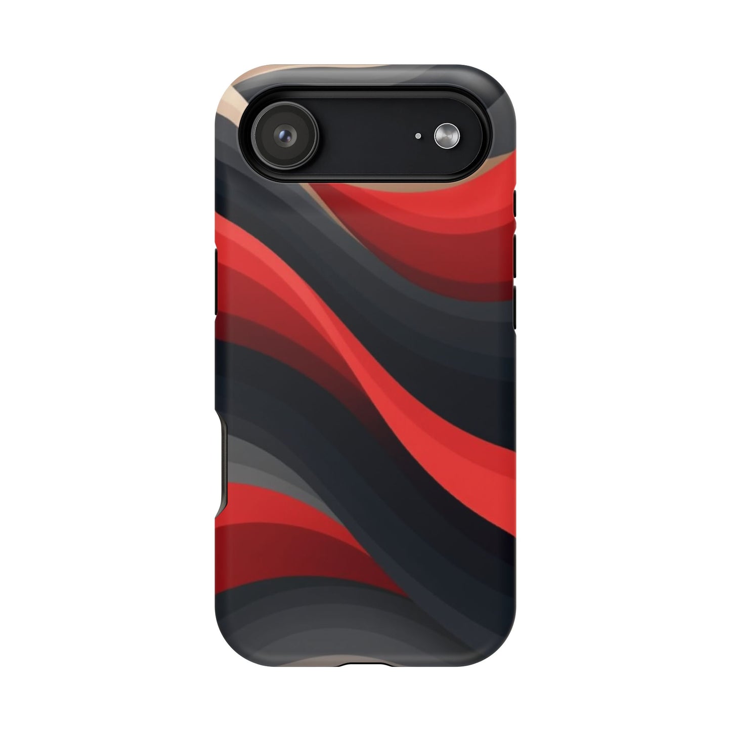 Dynamic Elegance Phone Case - Bold Wave Design | Trendy Aesthetic Gift Idea