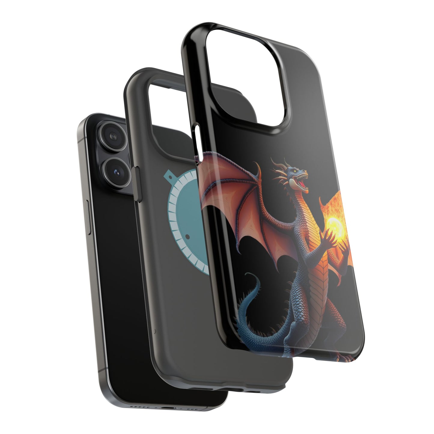 Dragon Phone Case - Aesthetic iPhone Case | Fantasy Art Design | Gifts for Him/Her | Unique Phone Accessories
