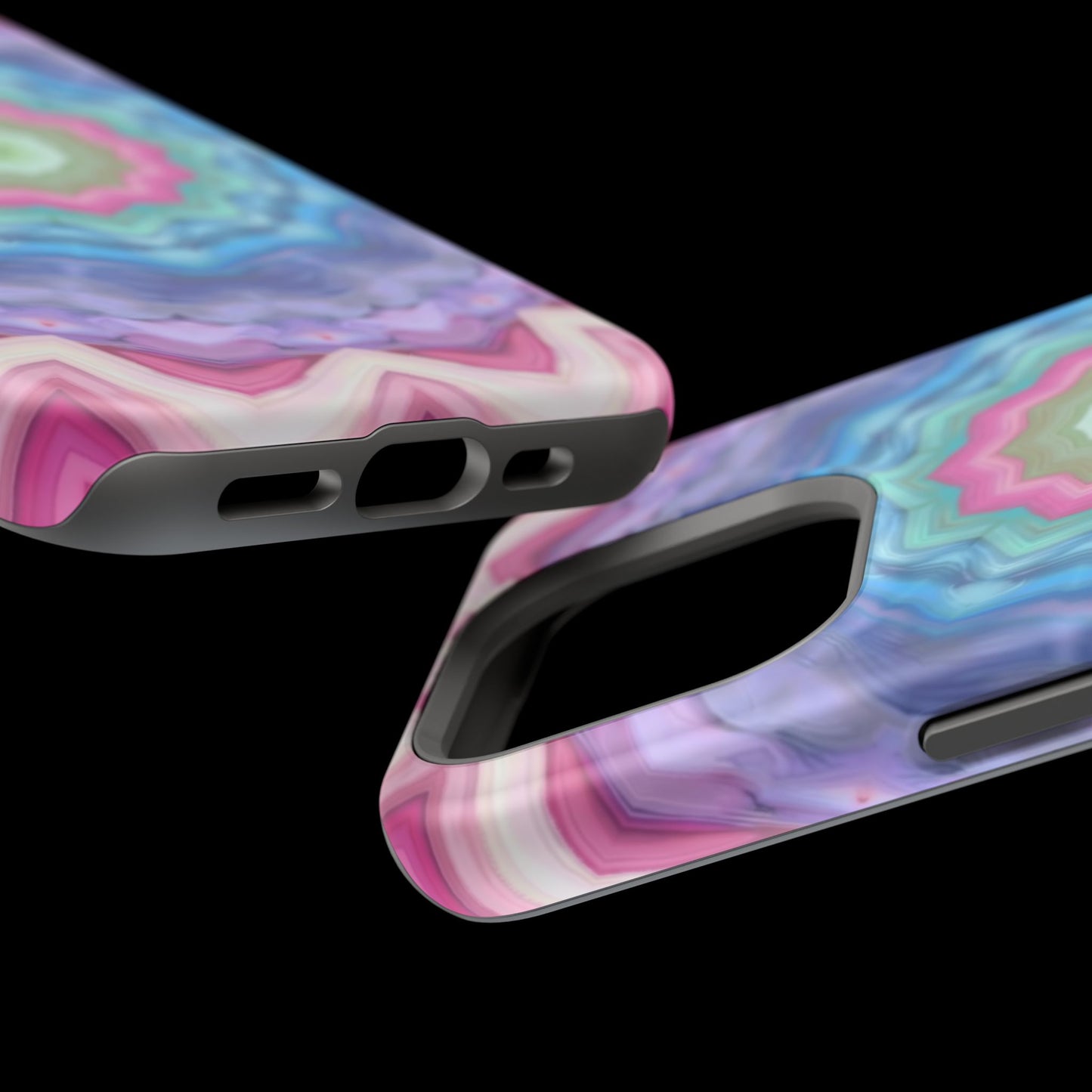 Abstract Phone Case - Psychedelic iPhone Case, Colorful Gift Idea, Unique Pattern Design