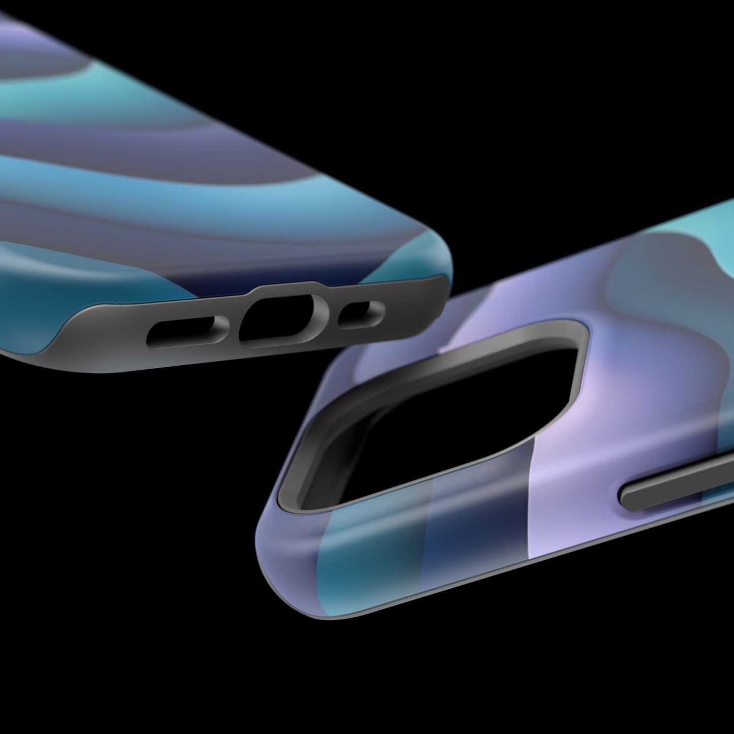 Blue Wave Phone Case - Aesthetic iPhone Case, Calming Gift Idea, Minimalist Summer Accessory