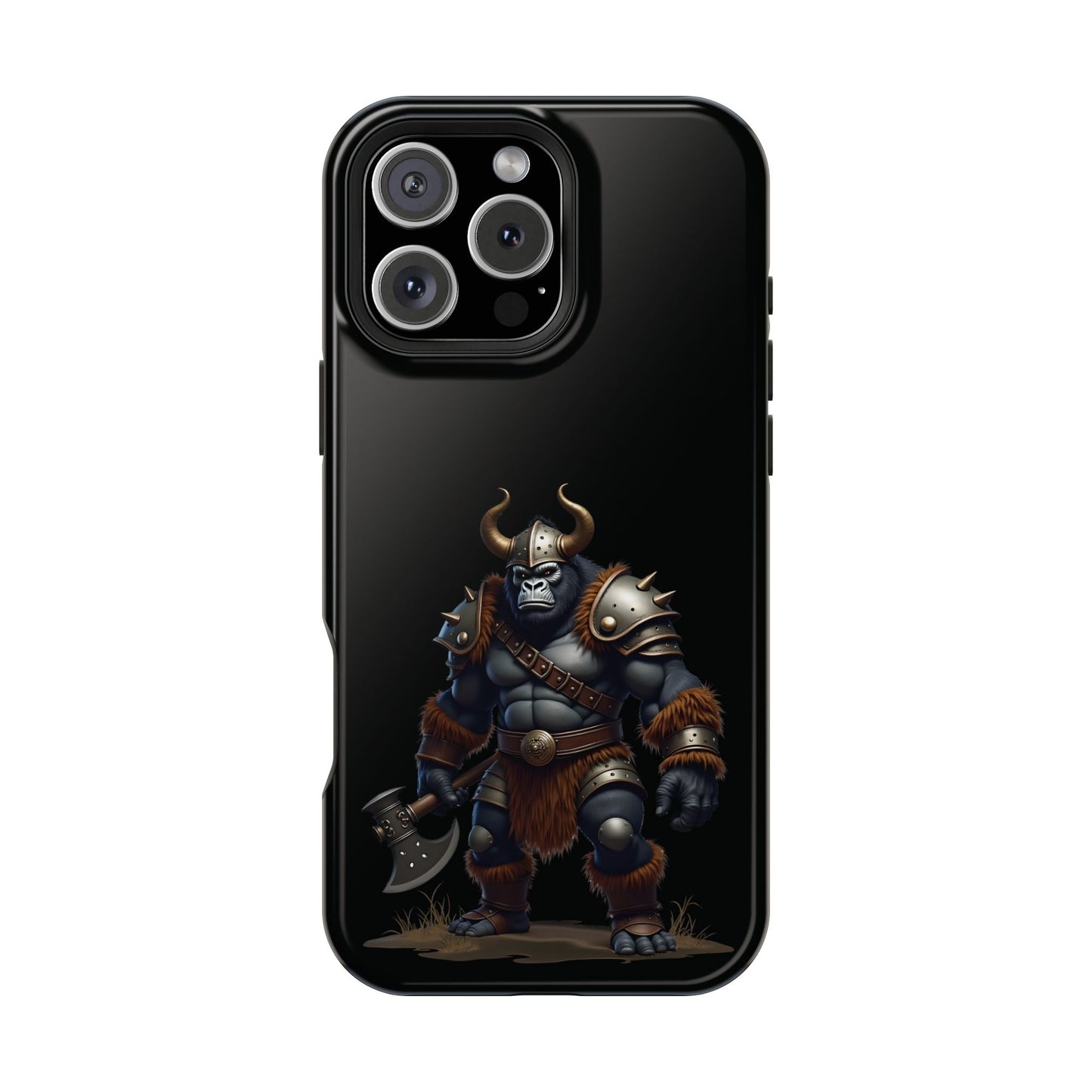 Gorilla Warlord Phone Case – Power, Armor & Primal Strength