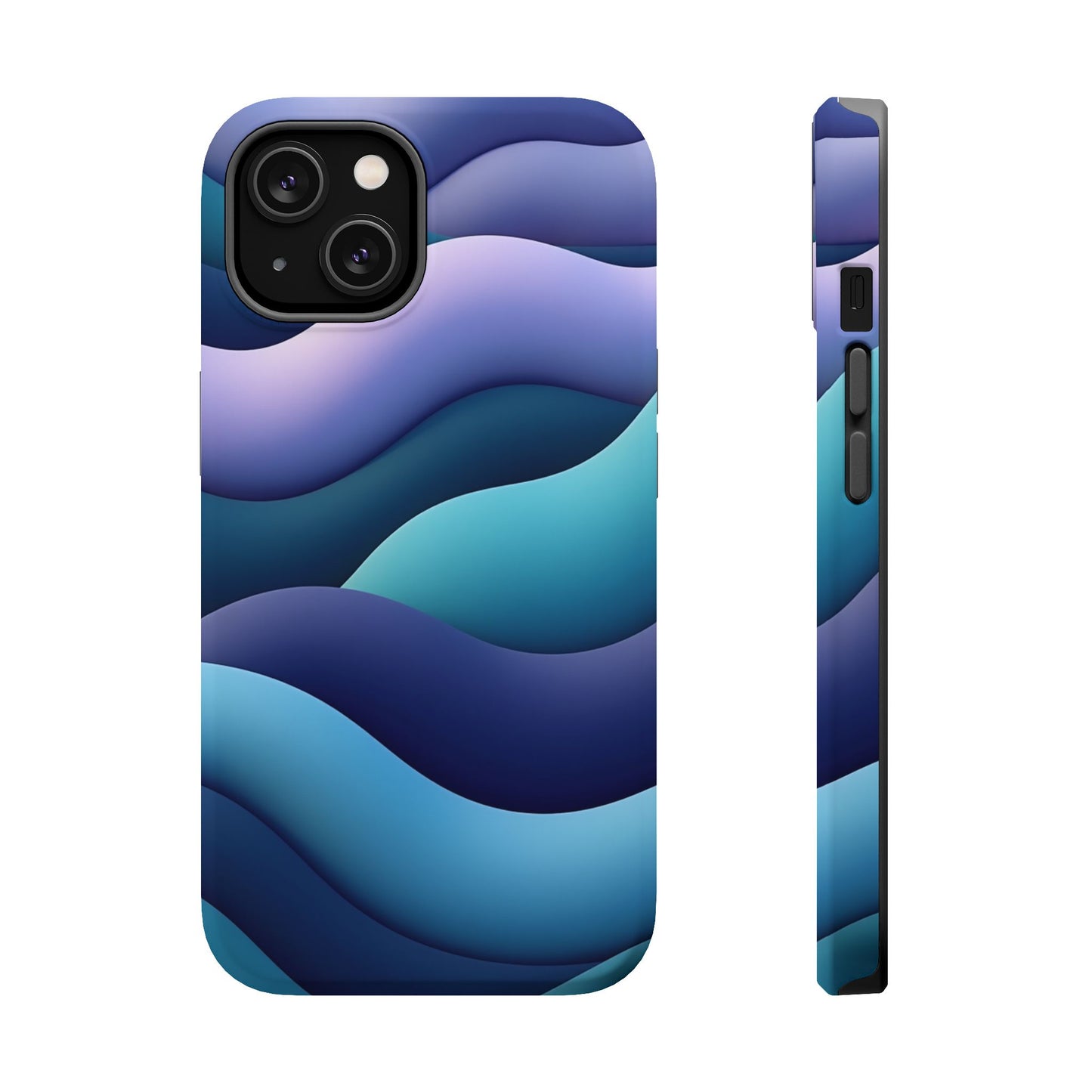 Blue Wave Phone Case - Aesthetic iPhone Case, Calming Gift Idea, Minimalist Summer Accessory