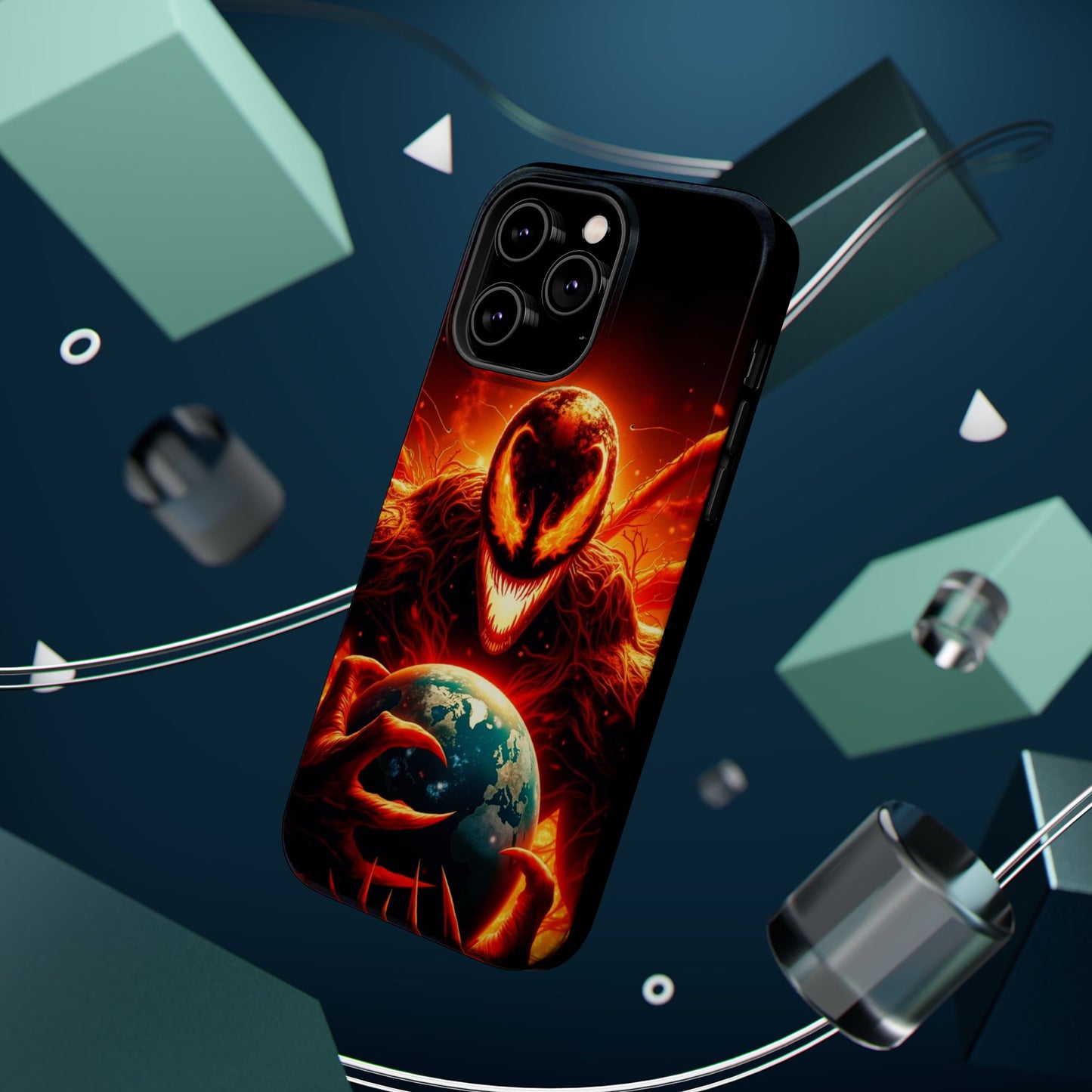 Alien World Phone Case - Aesthetic iPhone Case | Sci-Fi Art Design | Gifts for Him | Unique Phone Accessories