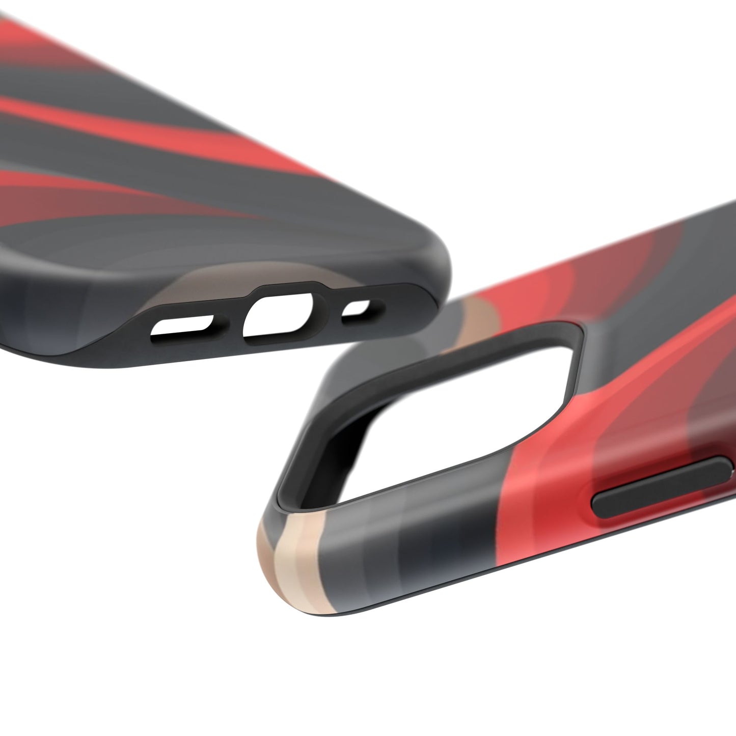 Dynamic Elegance Phone Case - Bold Wave Design | Trendy Aesthetic Gift Idea