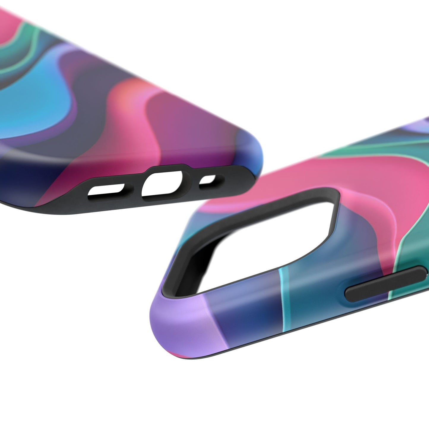 Aesthetic Wave Phone Case - Colorful iPhone Case, Ocean Gift Idea, Trendy Summer Accessory