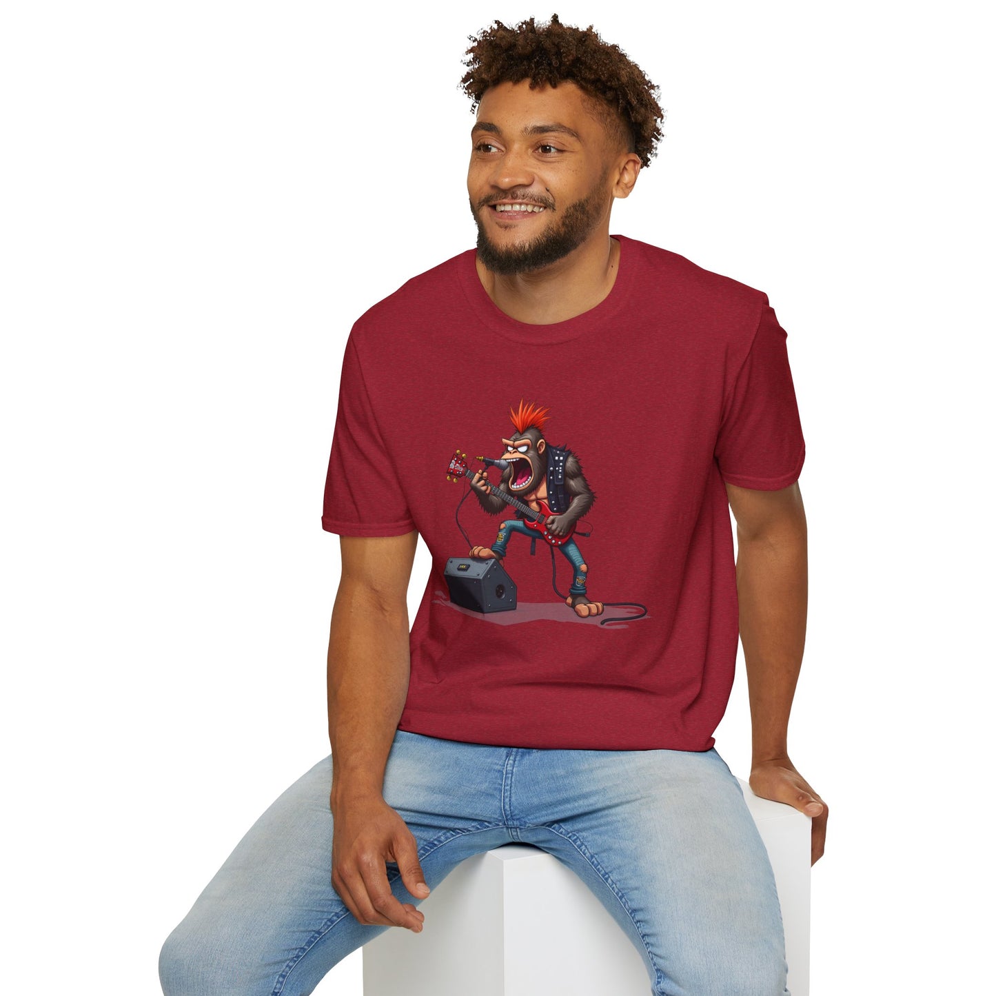 Punk Rock Gorilla T-Shirt – Loud Looks for Rebel Souls