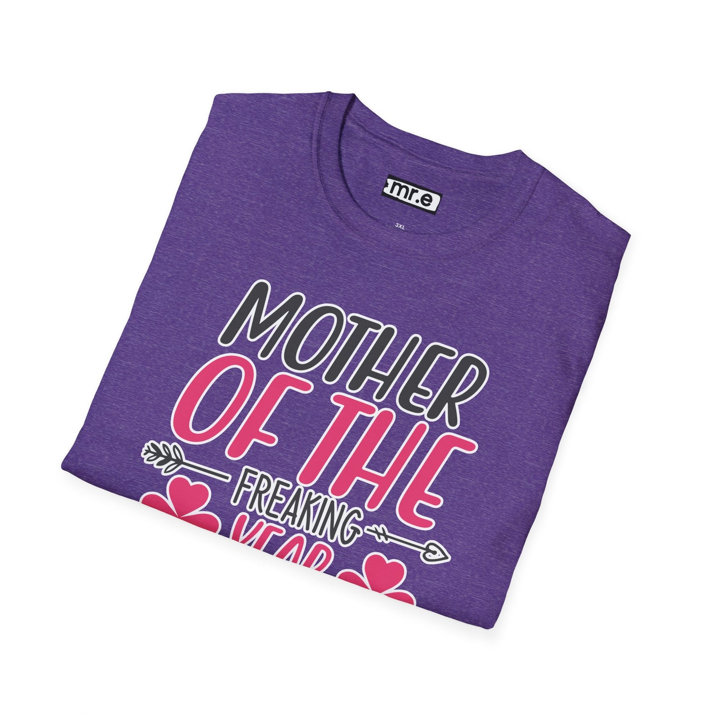"Mother of the Year" Funny & Stylish Mom T-Shirt β Cute Sassy Motherhood Gift Tee for Real-Life Superheroes