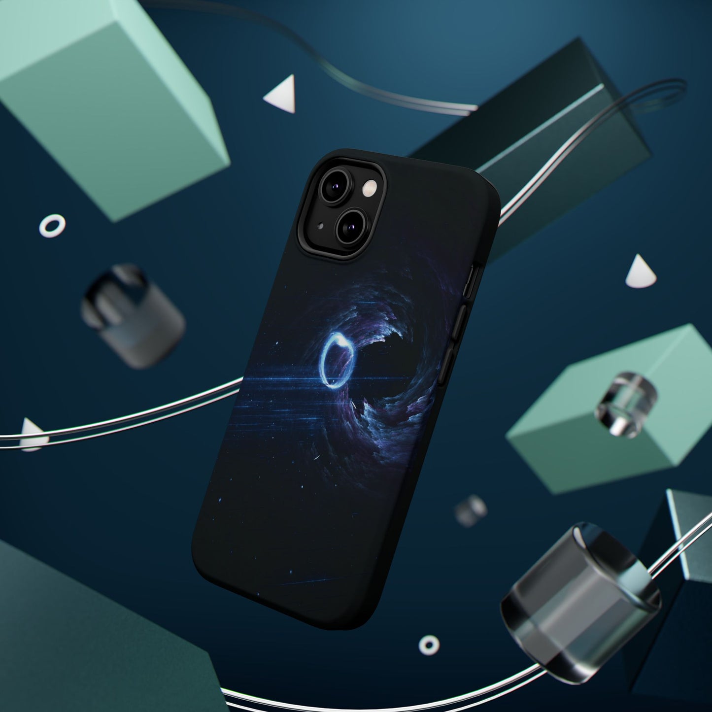 Black Hole Phone Case - Aesthetic iPhone Case | Space Art Design | Gifts for Him/Her | Astronomy Lover Gift