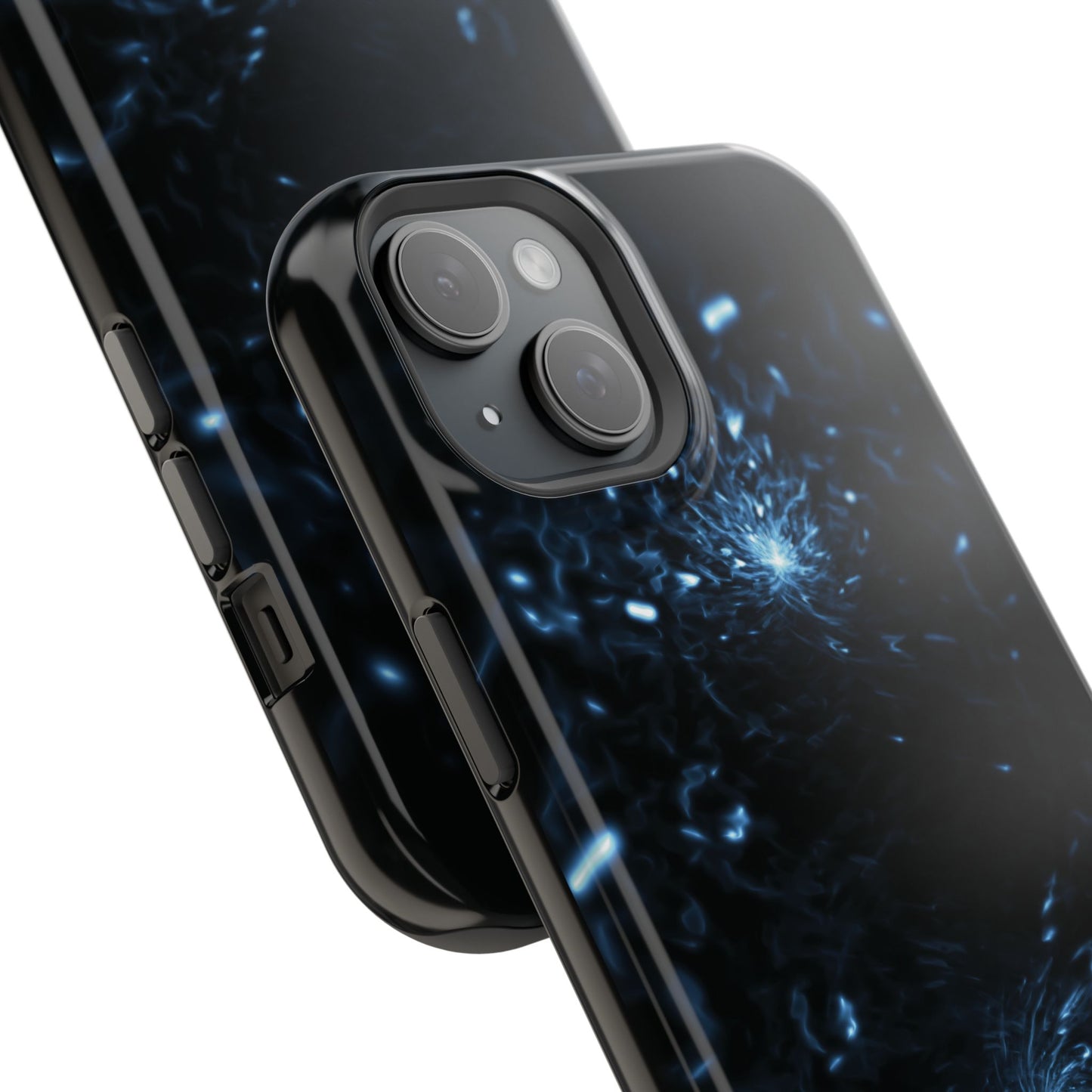 Galaxy Phone Case - Aesthetic iPhone Case | Blue Abstract Energy Design | Gifts for Him/Her | Sci-Fi Tech Vibes