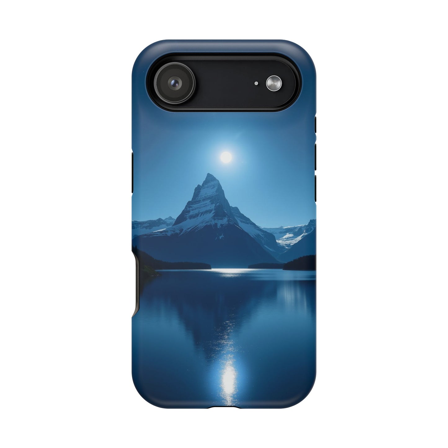 Mountain Lake Phone Case - Scenic Nature Design for iPhone 14-17 | Aesthetic Outdoor Gift