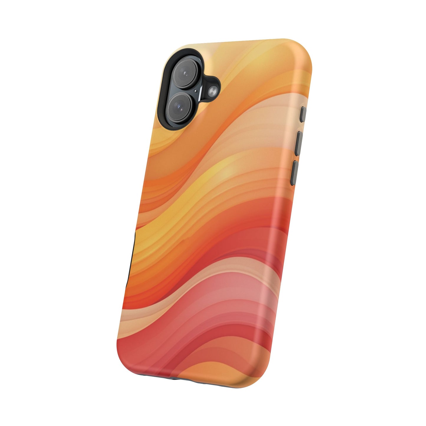 Sunset Phone Case - Aesthetic iPhone Case | Warm Gradient Wave Design | Gifts for Her | Beachy Summer Vibes