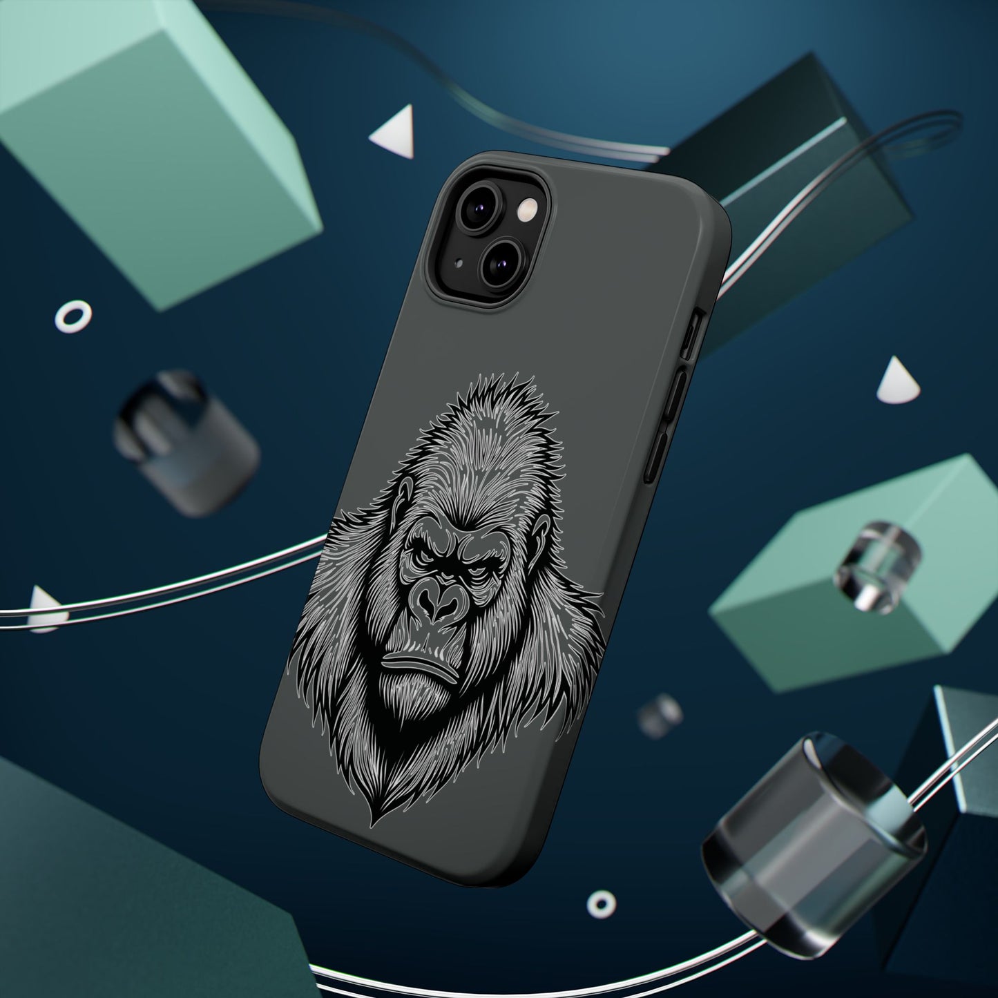 Gorilla Phone Case - Powerful Silverback Design | Protective & Stylish Cases for Men & Women