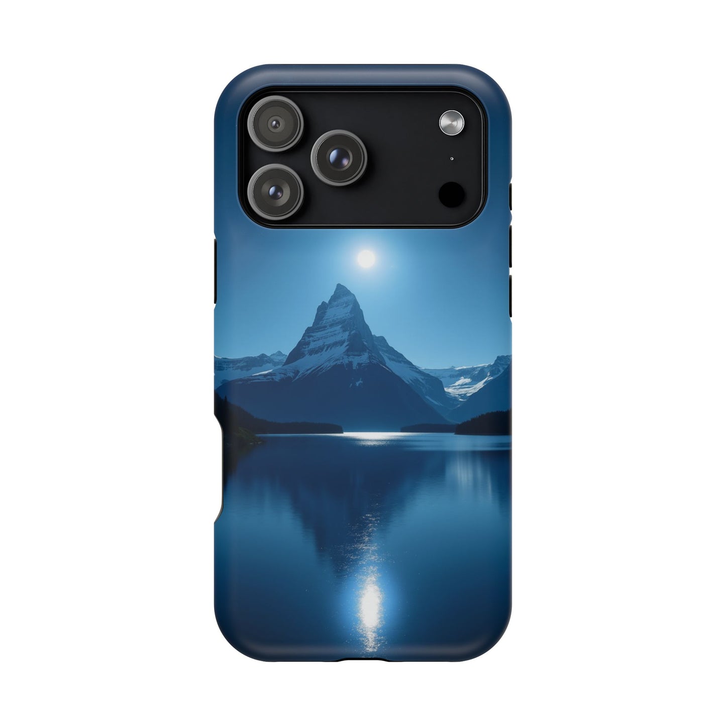 Mountain Lake Phone Case - Scenic Nature Design for iPhone 14-17 | Aesthetic Outdoor Gift