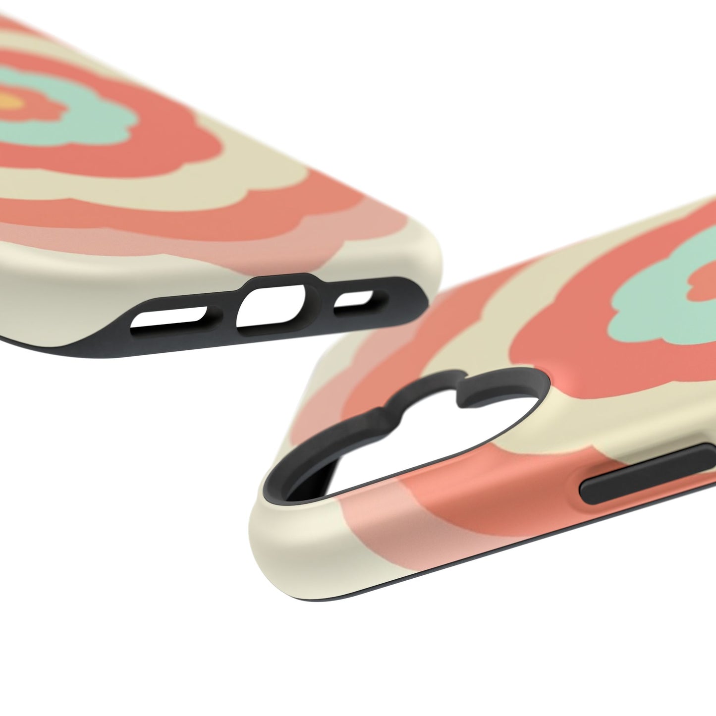 Cute Flower Phone Case - Pastel Aesthetic iPhone Case, Kawaii Gift Idea, Retro Floral Design