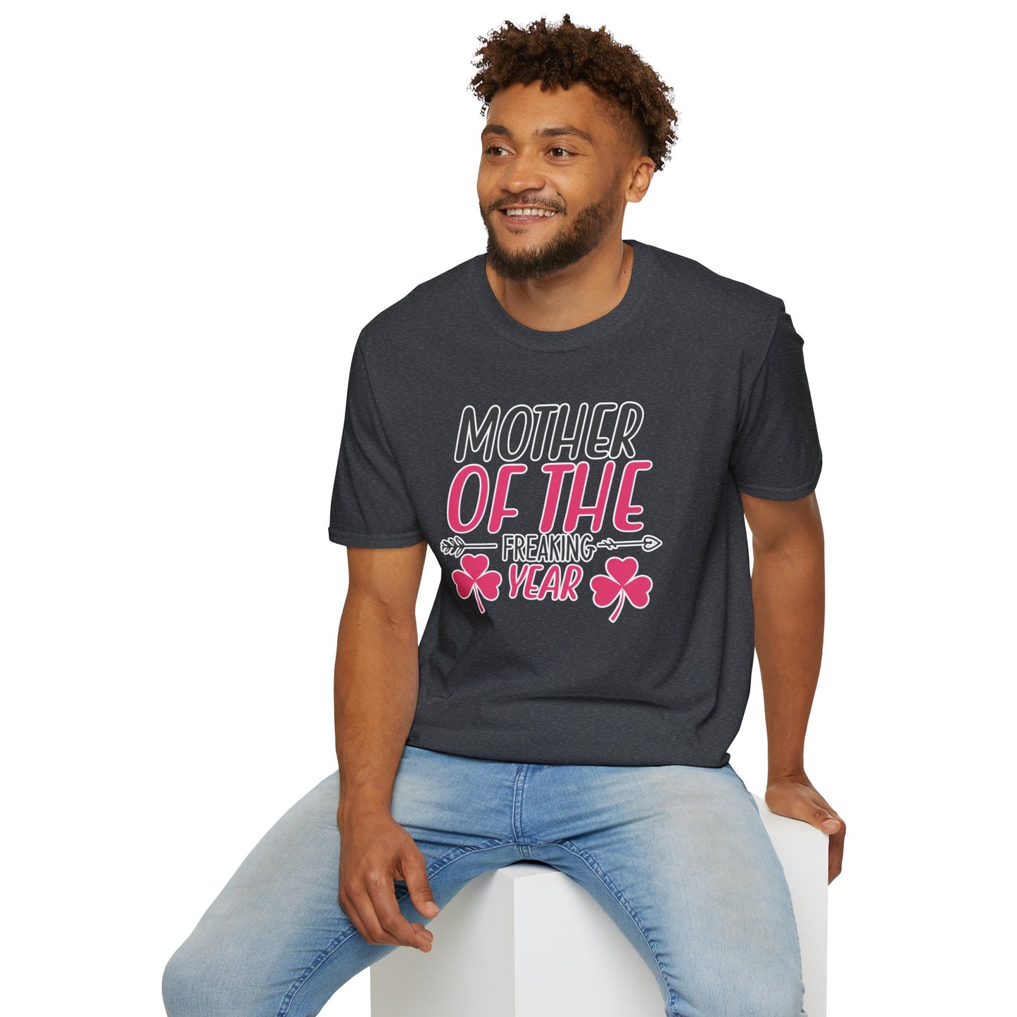 "Mother of the Year" Funny & Stylish Mom T-Shirt β Cute Sassy Motherhood Gift Tee for Real-Life Superheroes