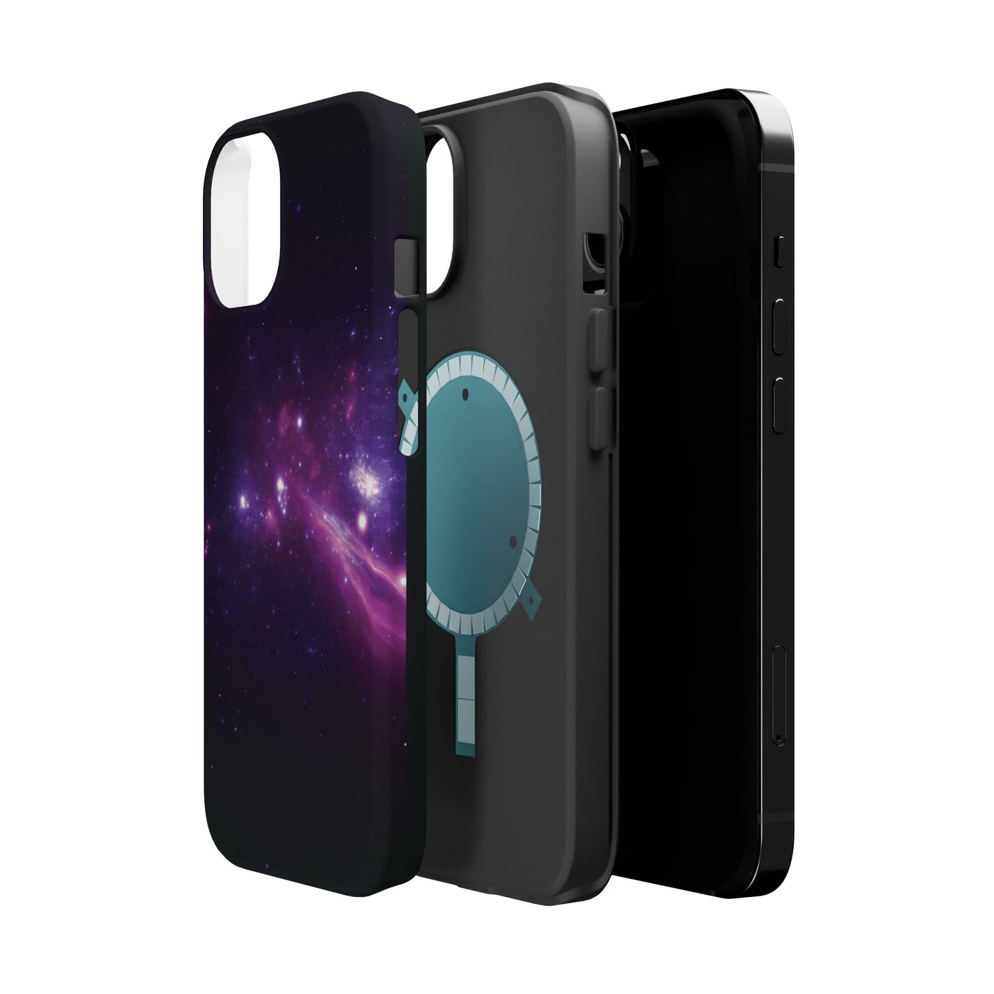 Purple Galaxy Phone Case - Aesthetic iPhone Case | Space Art Design | Gifts for Her | Unique Phone Accessories