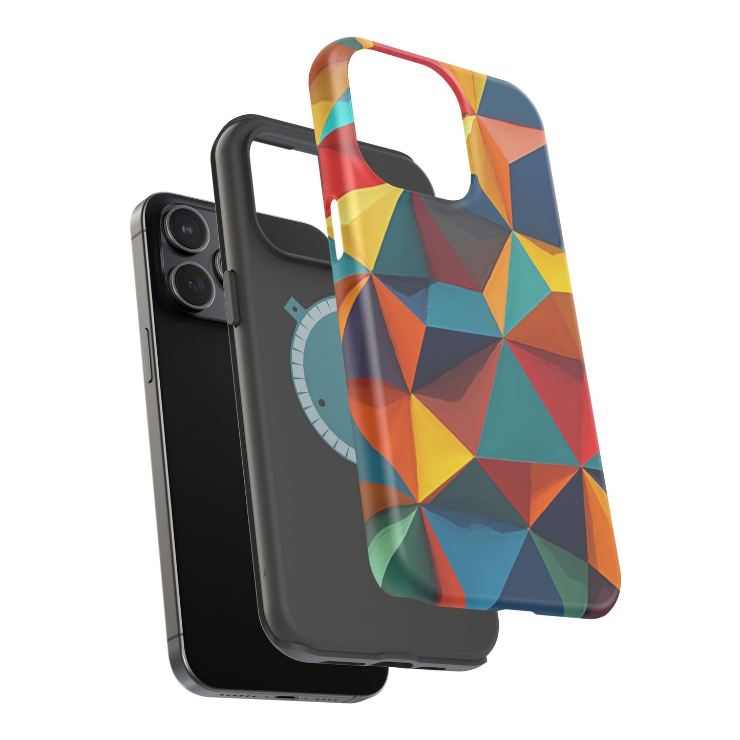 Prism Burst Phone Case for iPhone | Abstract Geometric Slim Protective Cover