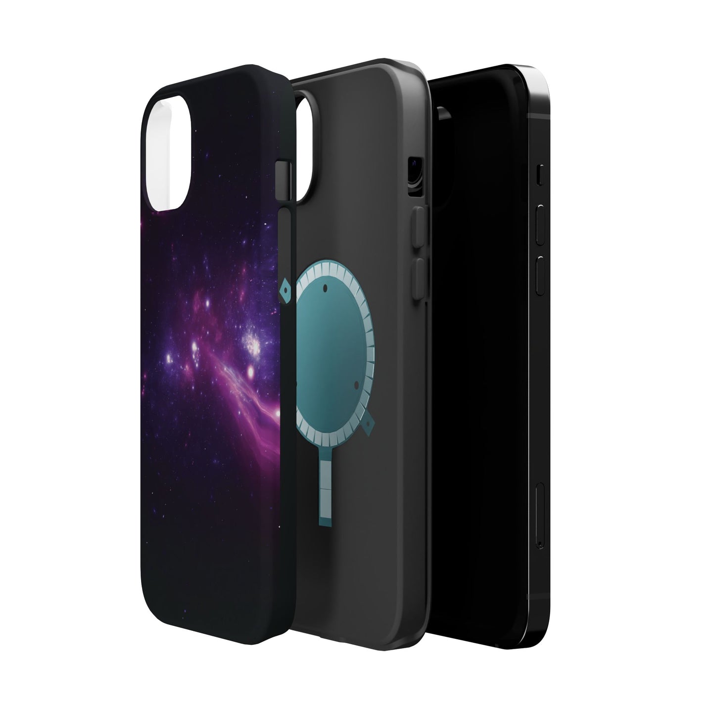 Purple Galaxy Phone Case - Aesthetic iPhone Case | Space Art Design | Gifts for Her | Unique Phone Accessories