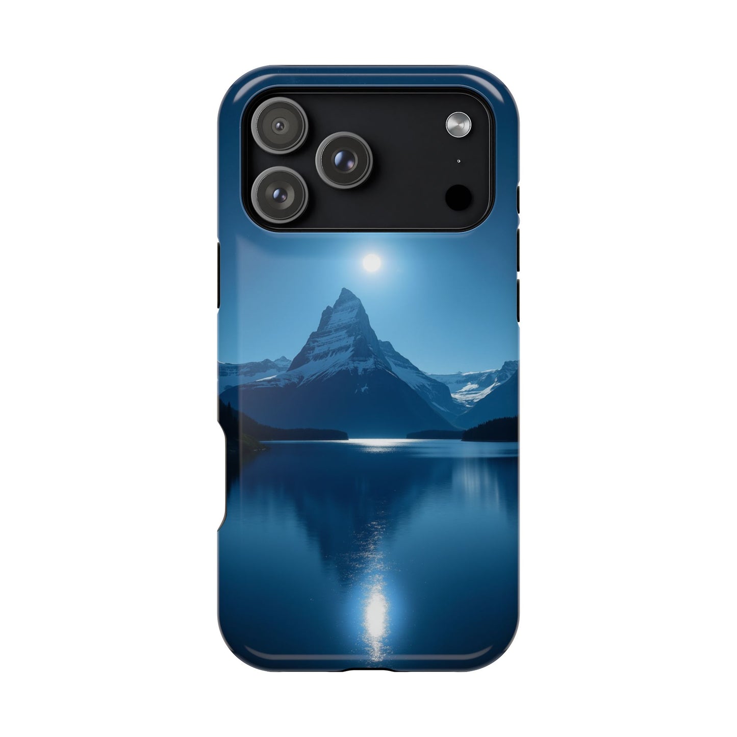 Mountain Lake Phone Case - Scenic Nature Design for iPhone 14-17 | Aesthetic Outdoor Gift