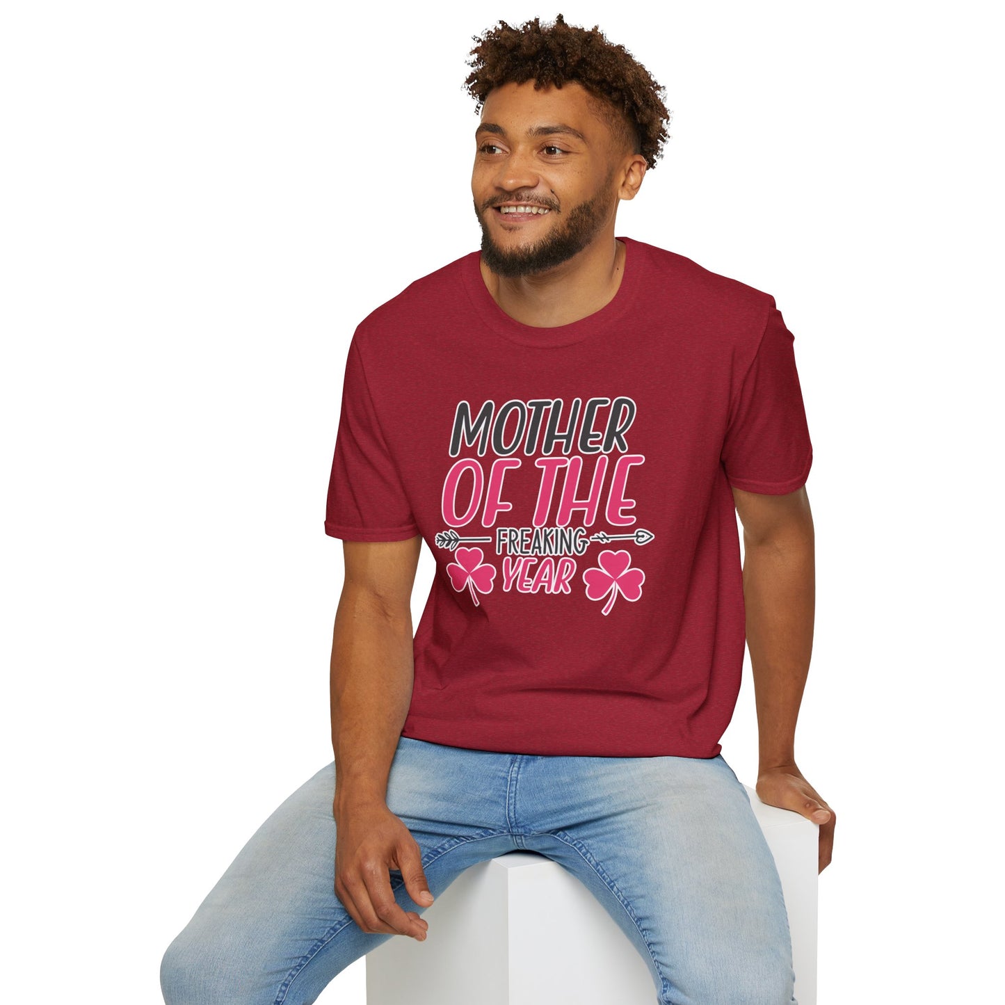 "Mother of the Year" Funny & Stylish Mom T-Shirt β Cute Sassy Motherhood Gift Tee for Real-Life Superheroes