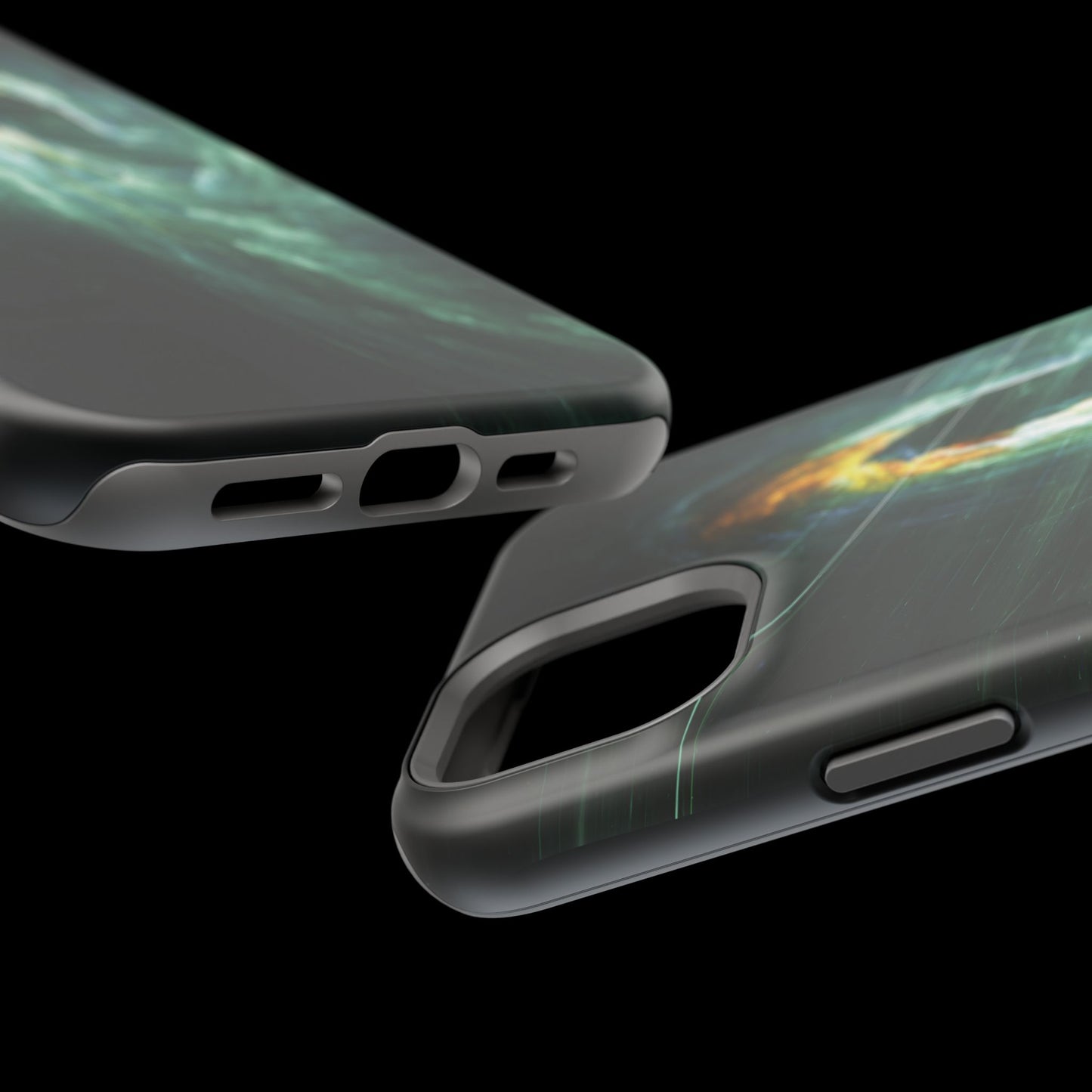 Abstract Swirl Phone Case - Aesthetic iPhone Case | Galaxy Art Design | Gifts for Her | Unique Phone Accessories