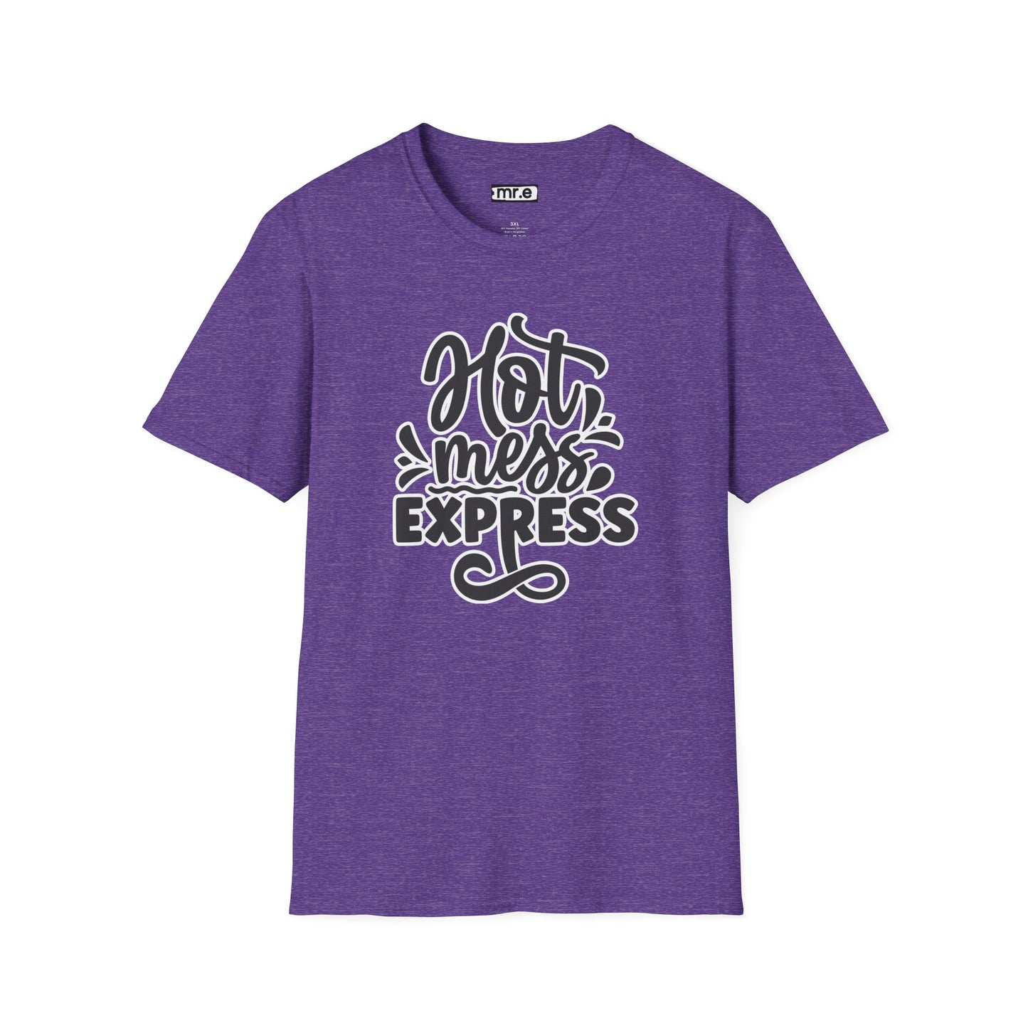 "Hot Mess Express" Funny & Bold T-Shirt β Ironic Confidence Tee for Chaotic, Cool, and Unapologetically You