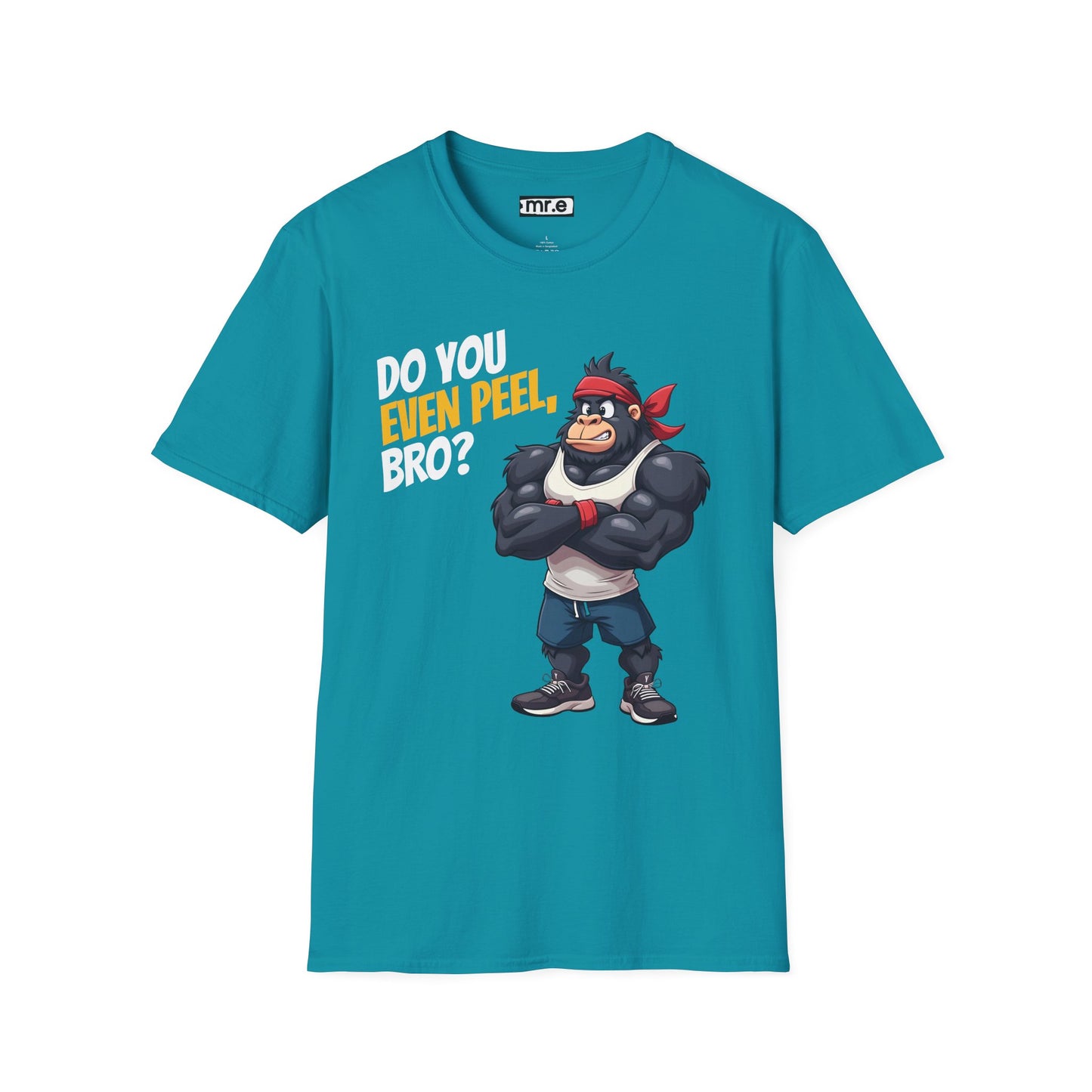 Do You Even Peel, Bro? β Funny Gym Gorilla T-Shirt