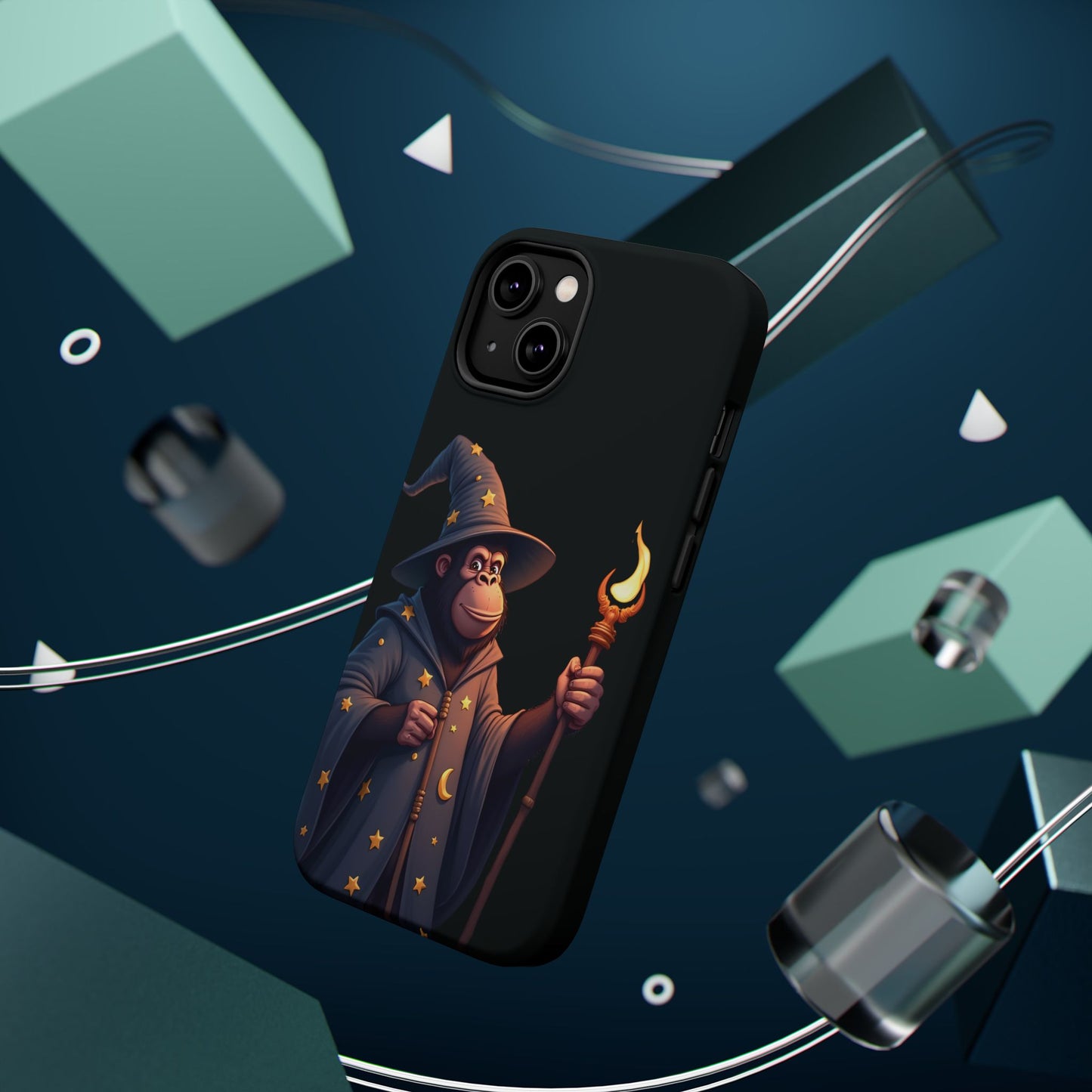 Wizard Gorilla Phone Case β Magical Vibes with a Primate Twist