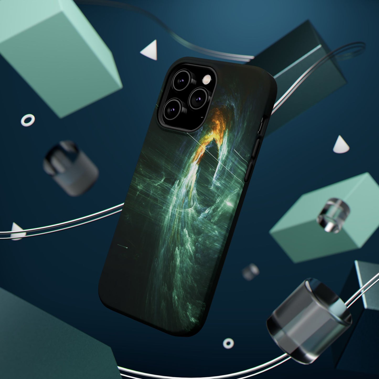 Abstract Swirl Phone Case - Aesthetic iPhone Case | Galaxy Art Design | Gifts for Her | Unique Phone Accessories