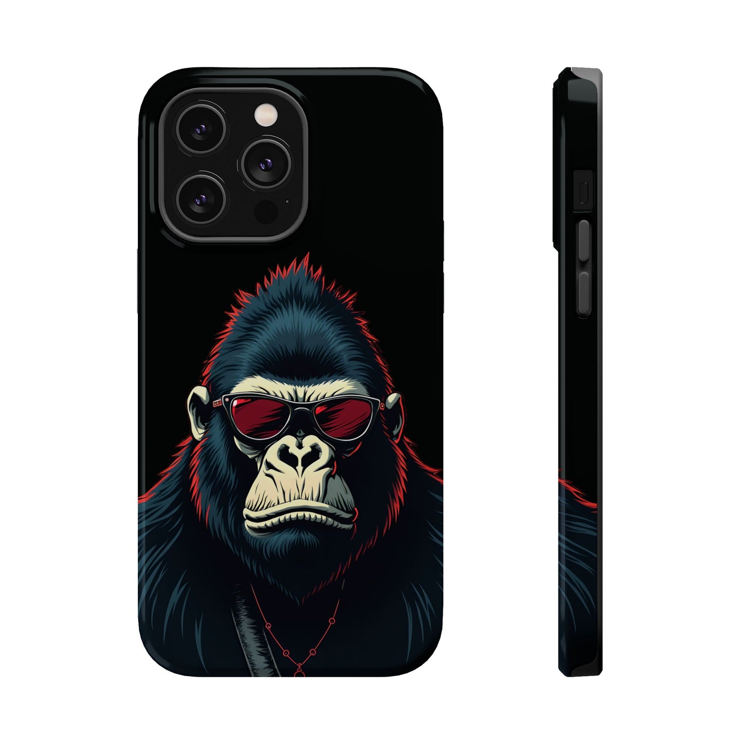 Gorilla Phone Case - Funny Animal iPhone Case, Gift for Him, Trendy Aesthetic