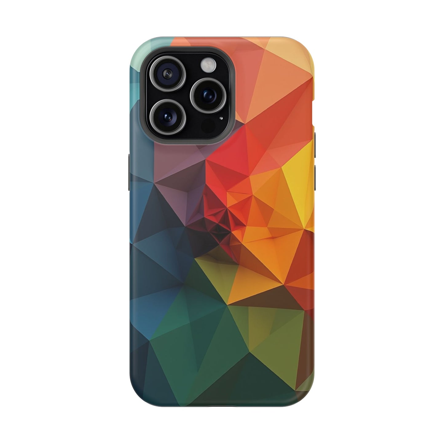 Solar Flare Phone Case for iPhone | Abstract Geometric Slim Protective Cover