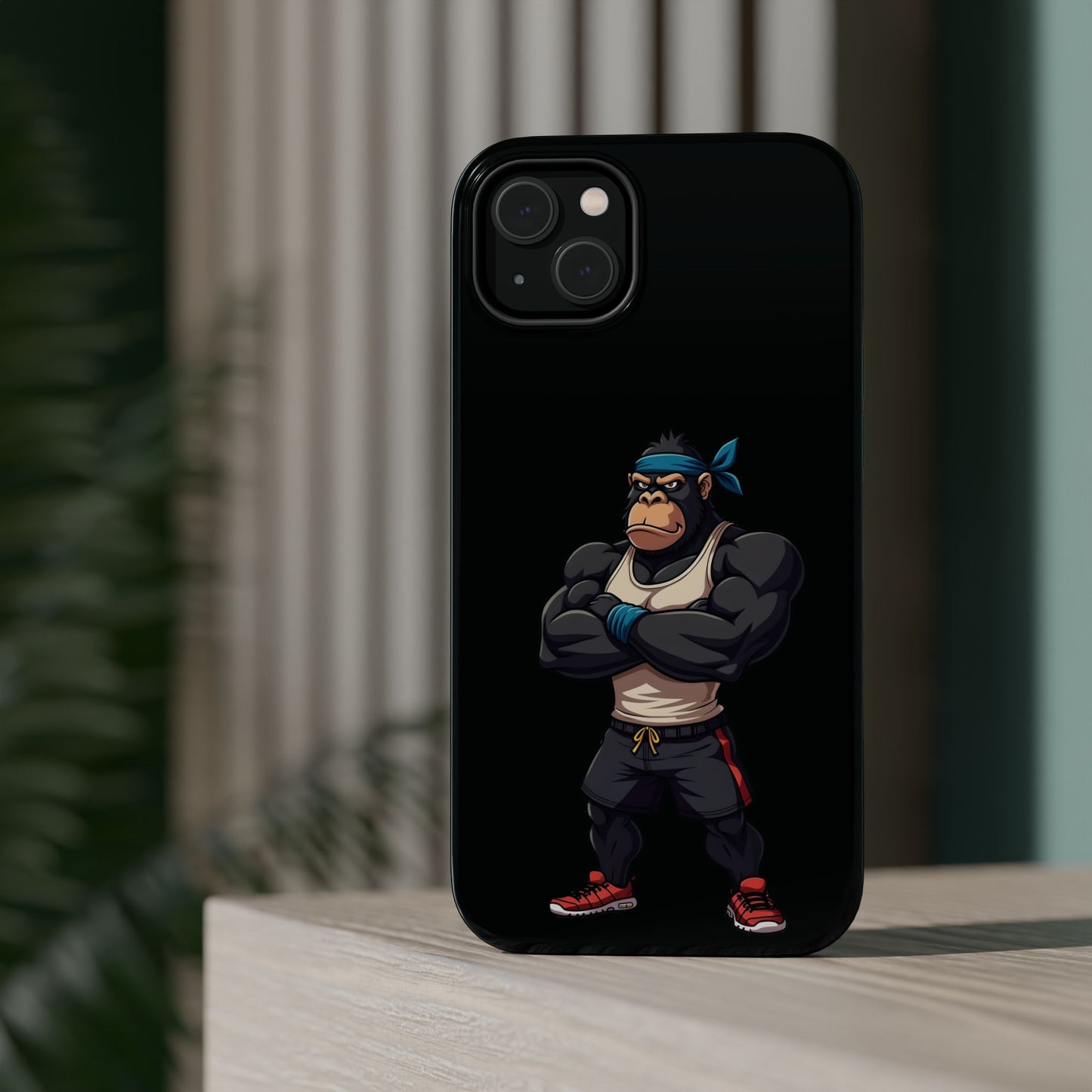Gym Beast Gorilla Phone Case β Built to Flex, Designed to Protect