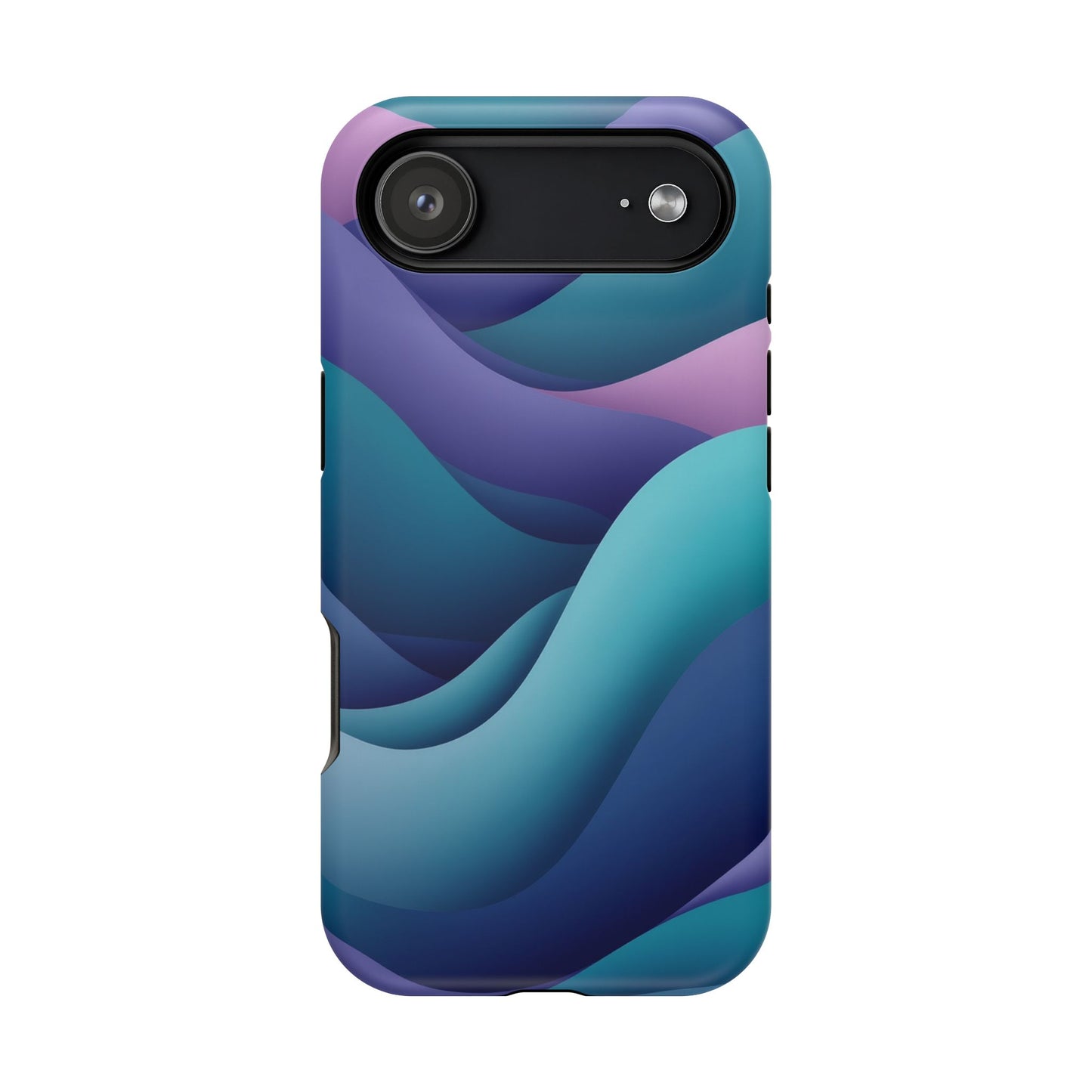 Oceanic Serenity Phone Case - Calming Blue Wave Aesthetic | Nature Inspired Gift Idea