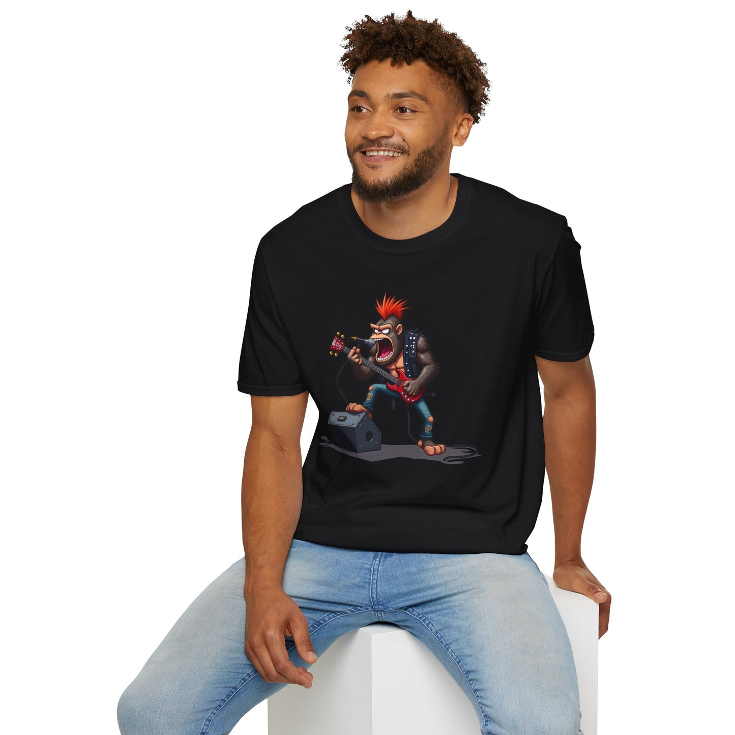 Punk Rock Gorilla T-Shirt – Loud Looks for Rebel Souls